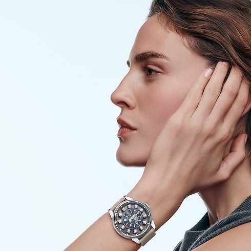 All Watches } Tambour Spin Time Air Antipode, Automatic, 42.5mm, White gold | Louis Vuitton ® (Product zoom)
