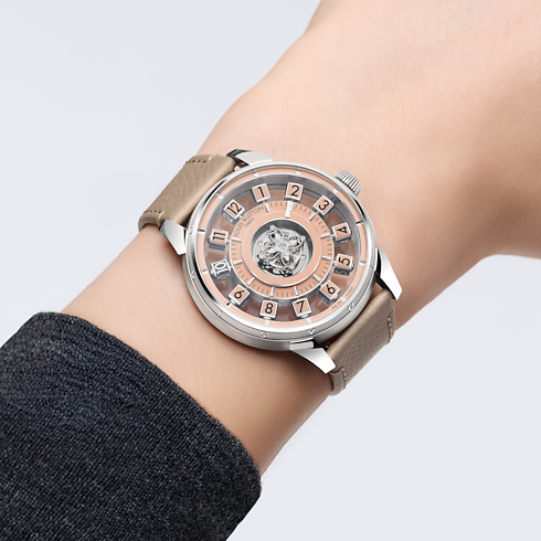 Tambour Spin Time Air Flying Tourbillon, Automatic, 42.5mm, Platinum Ambiance View