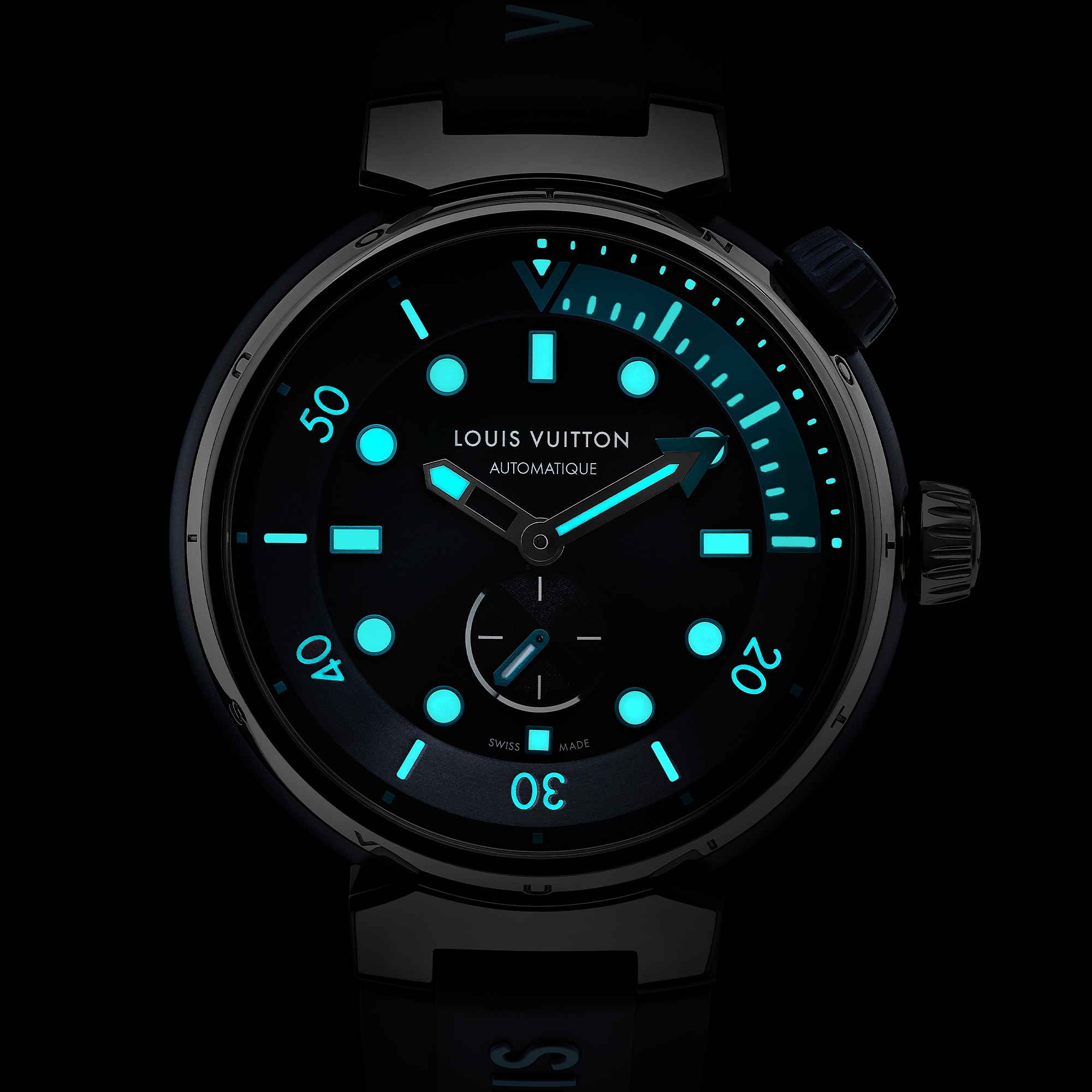 Tambour Street Diver, automatic, 44mm, steel