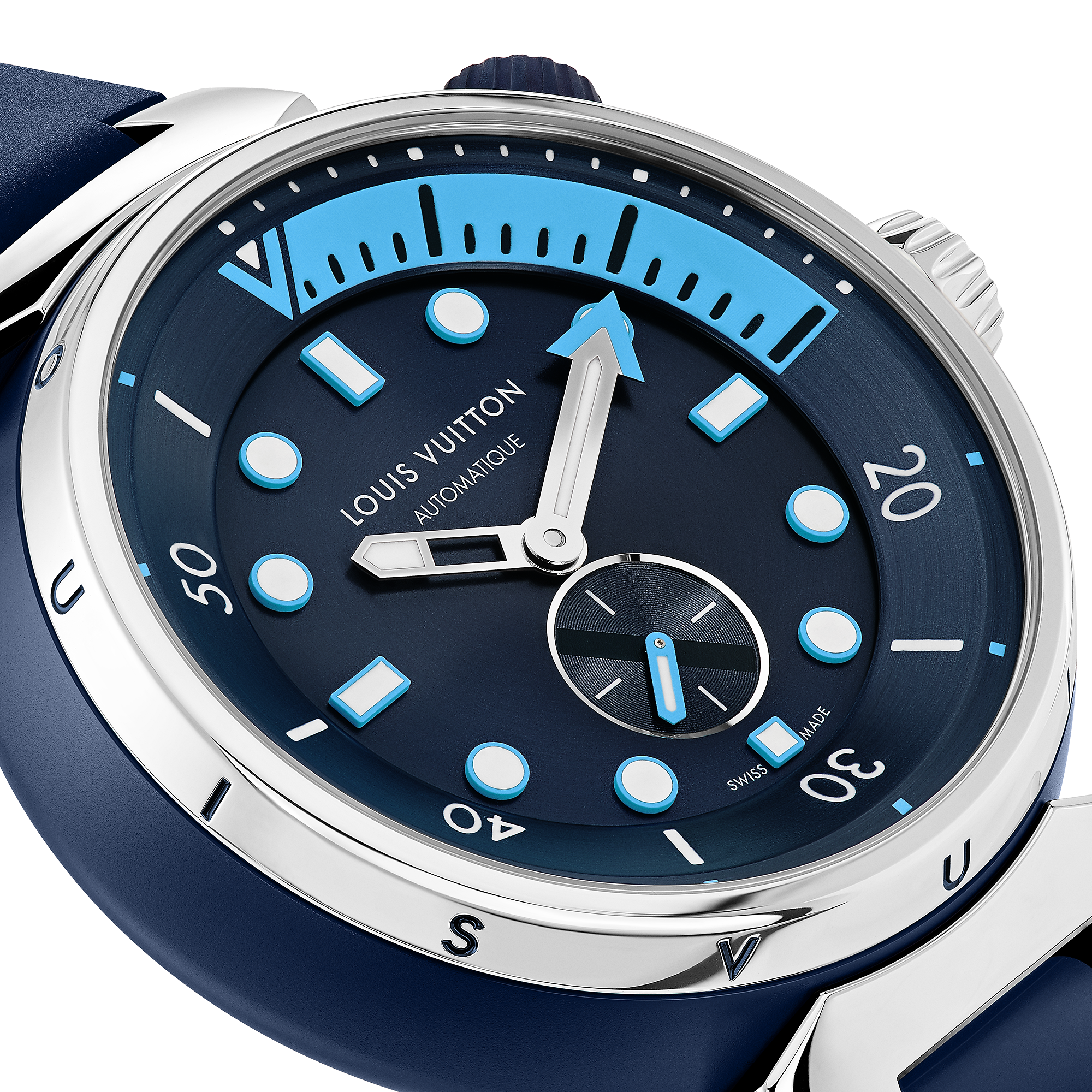 Tambour Street Diver, automatic, 44mm, steel