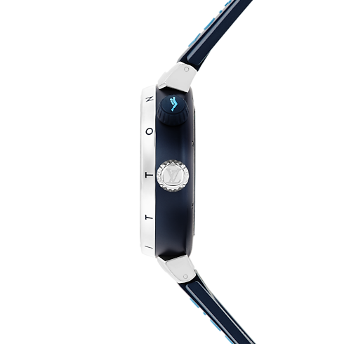 All Watches } Tambour Street Diver, automatic, 44mm, steel | Louis Vuitton ® (Product zoom)