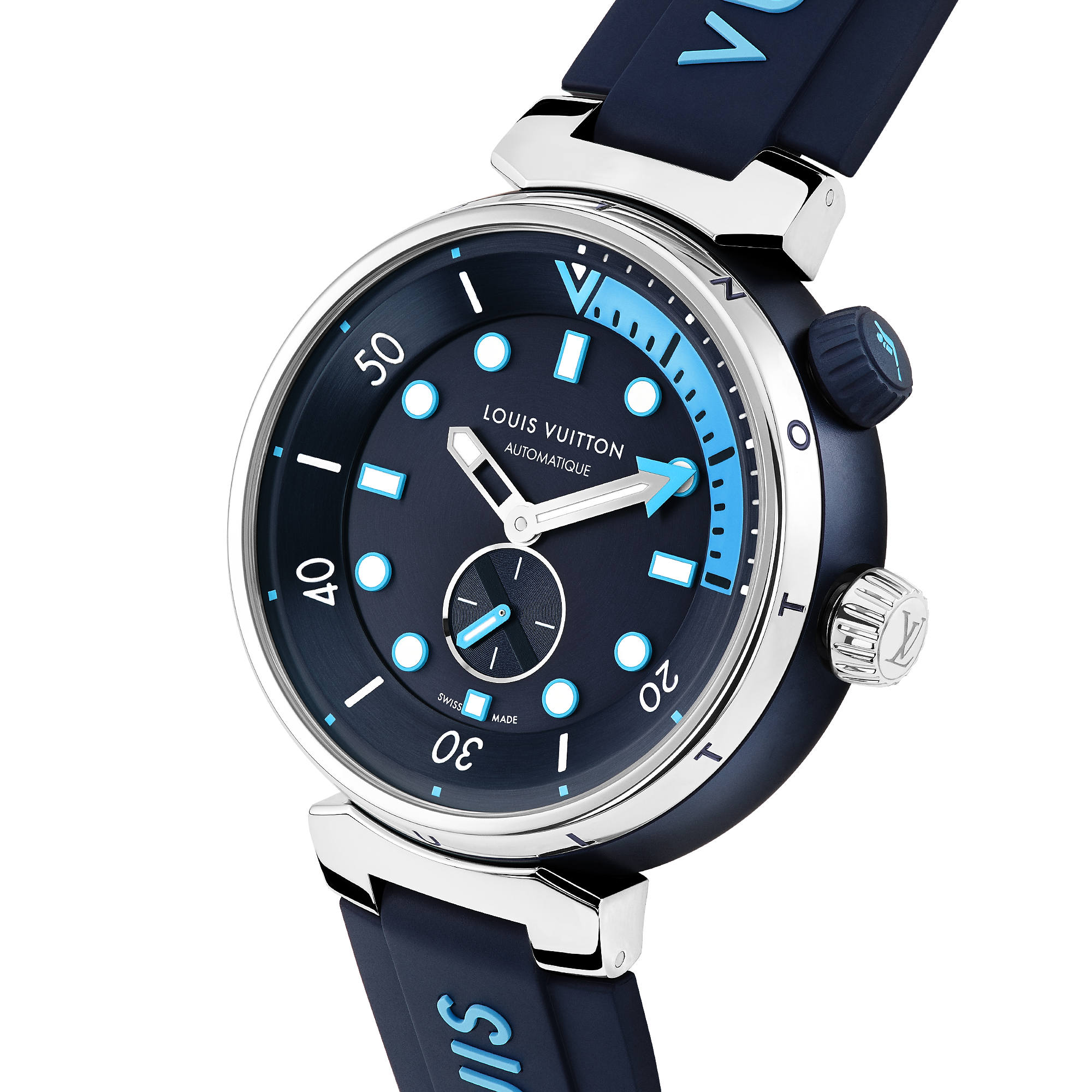 Tambour Street Diver, automatic, 44mm, steel