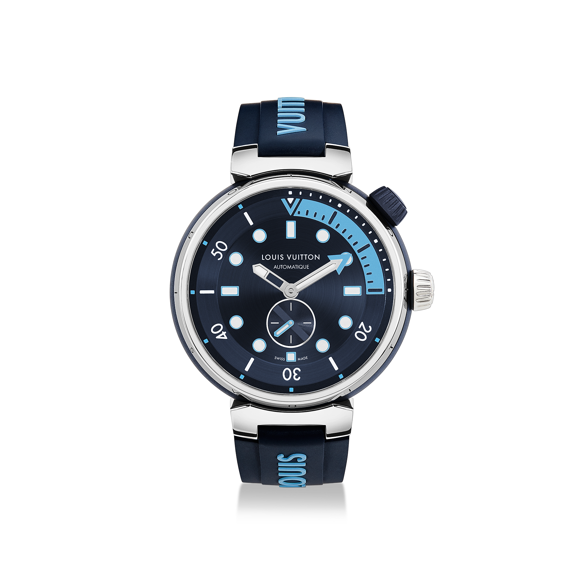 Tambour Street Diver, automatic, 44mm, steel