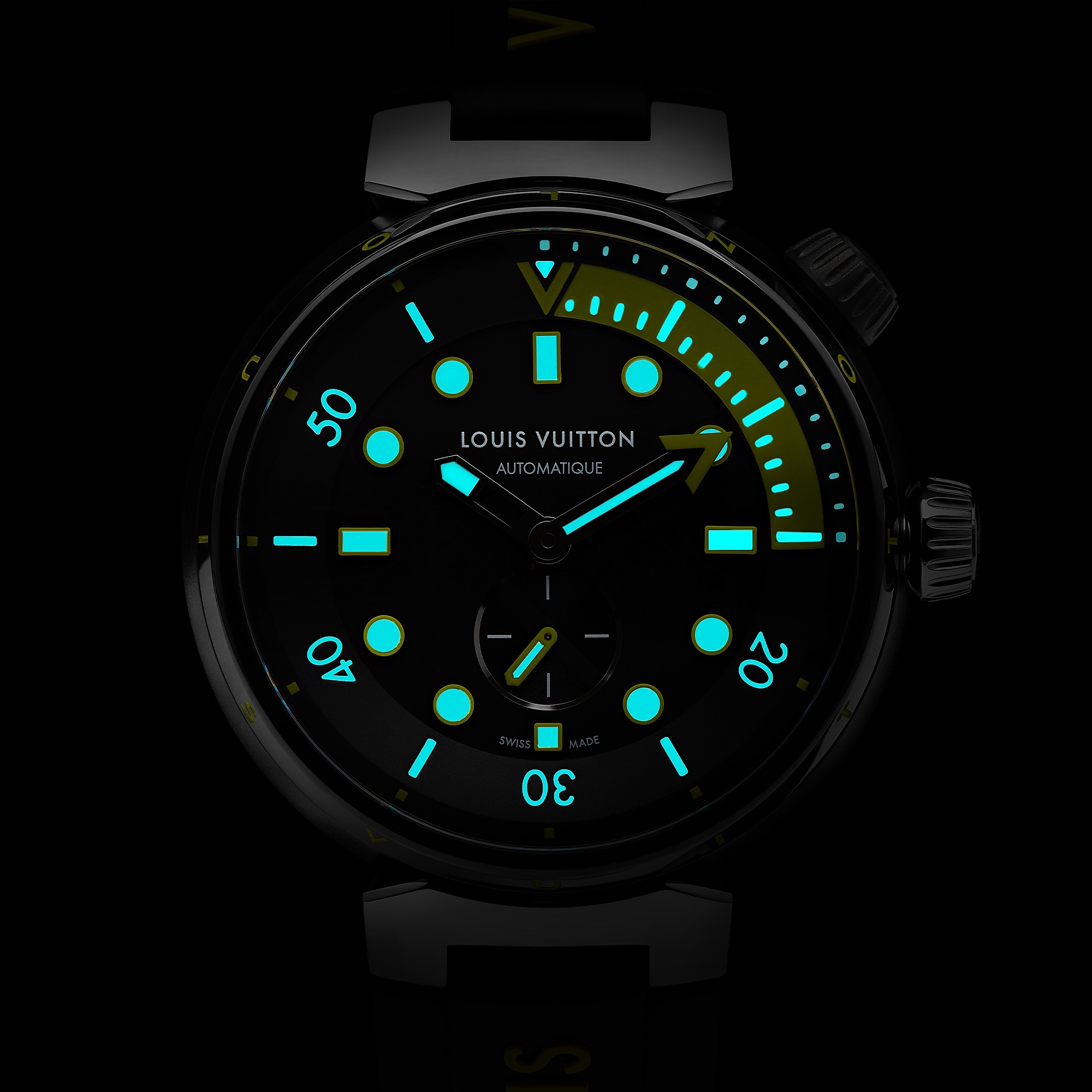 Tambour Street Diver, automatic, 44mm, steel