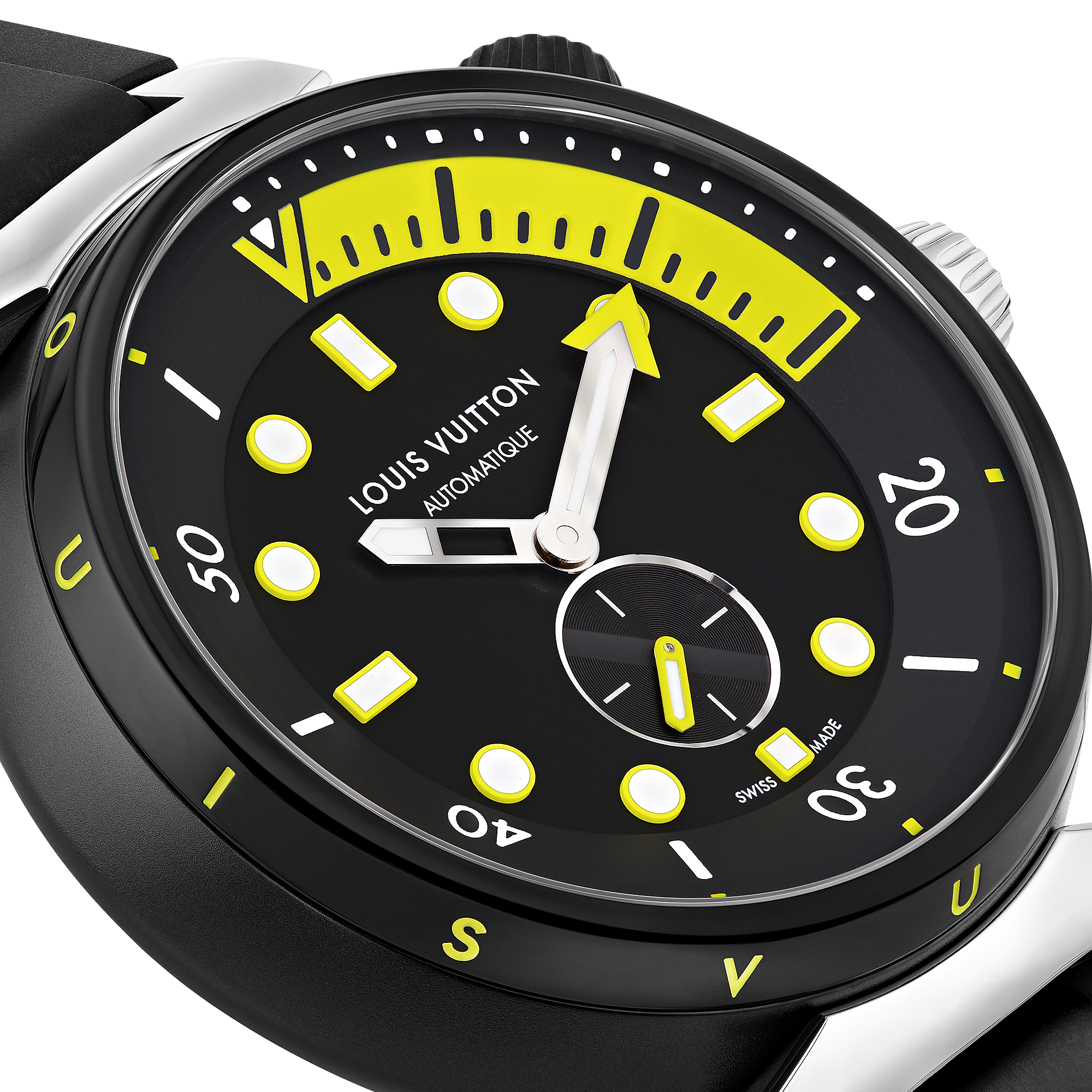 Tambour Street Diver, automatic, 44mm, steel