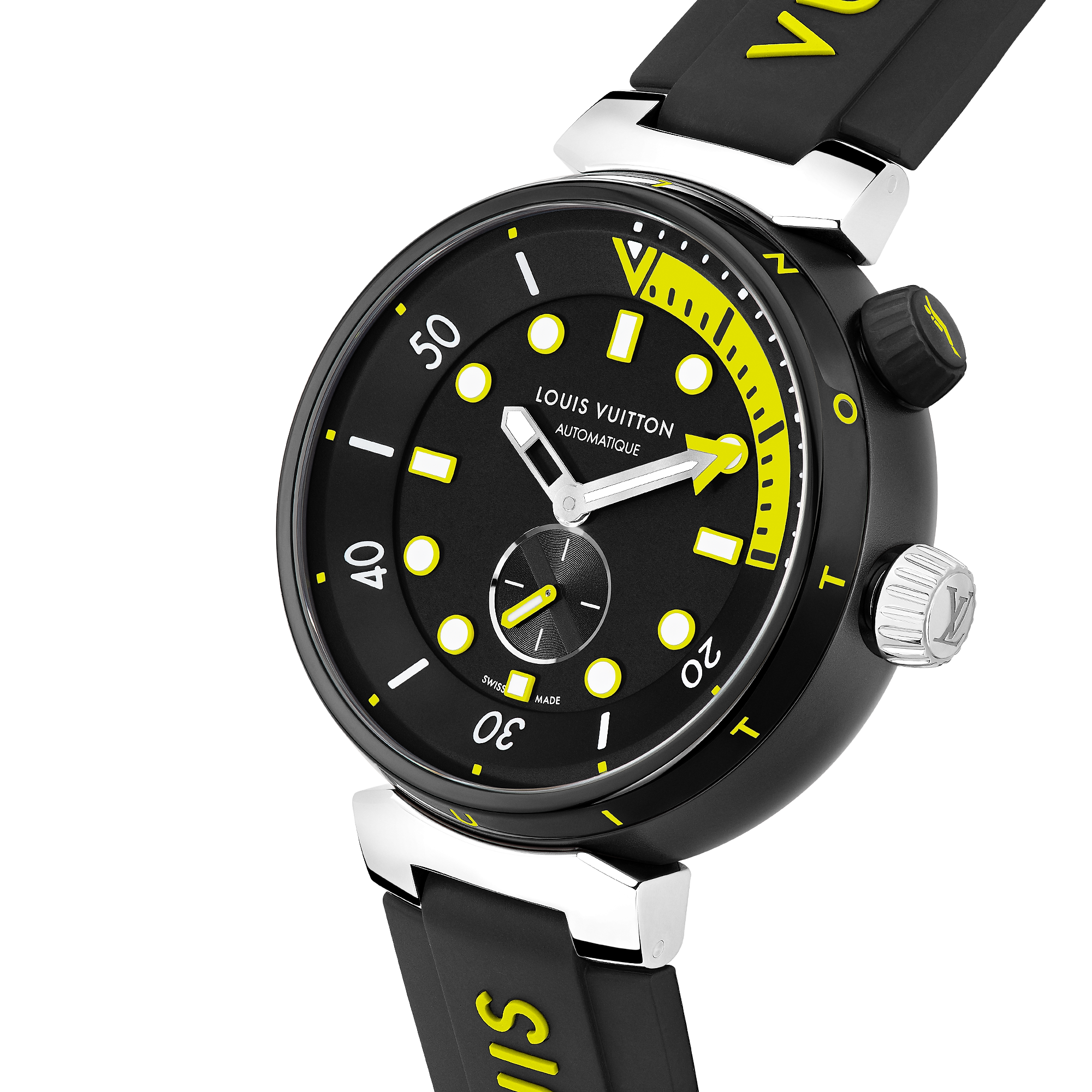 Tambour Street Diver, automatic, 44mm, steel