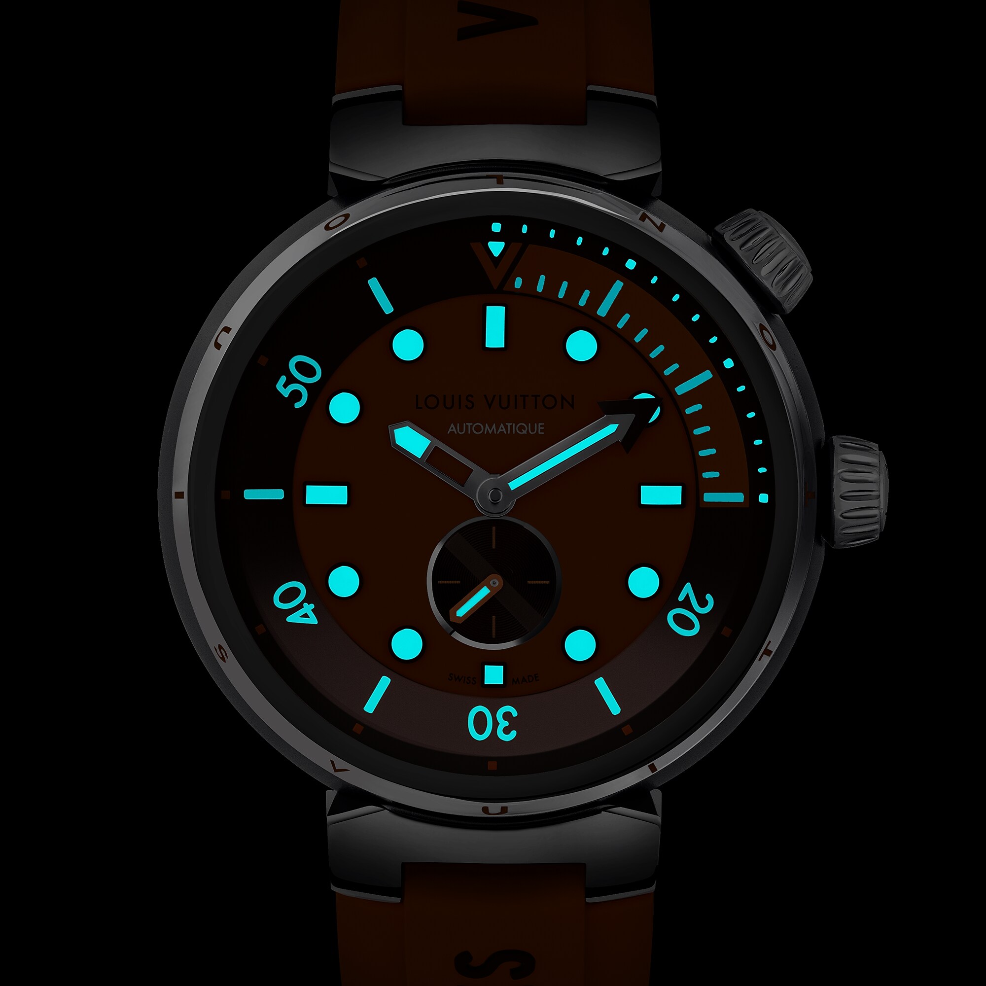 Tambour Street Diver, automatic, 44mm, steel
