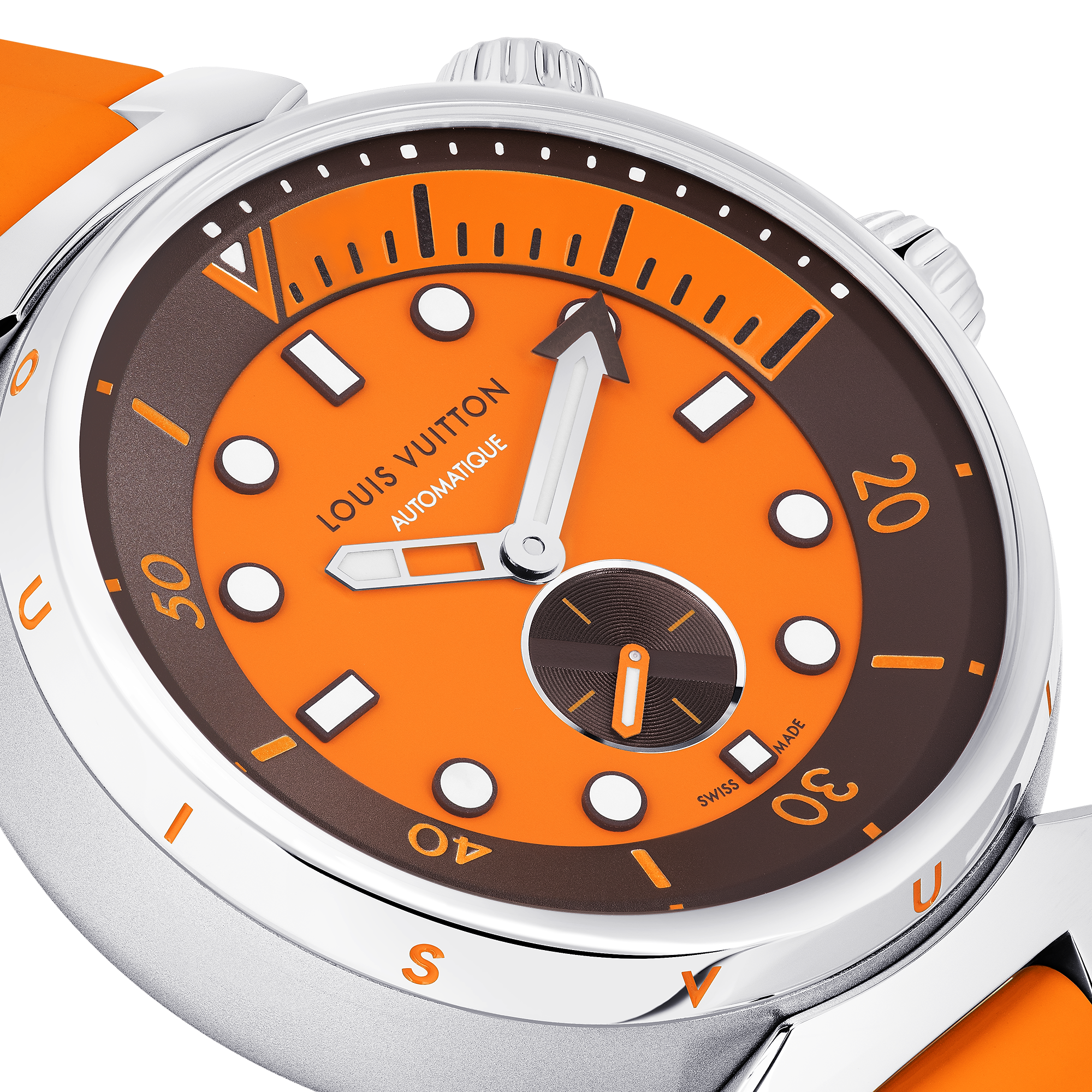 Tambour Street Diver, automatic, 44mm, steel