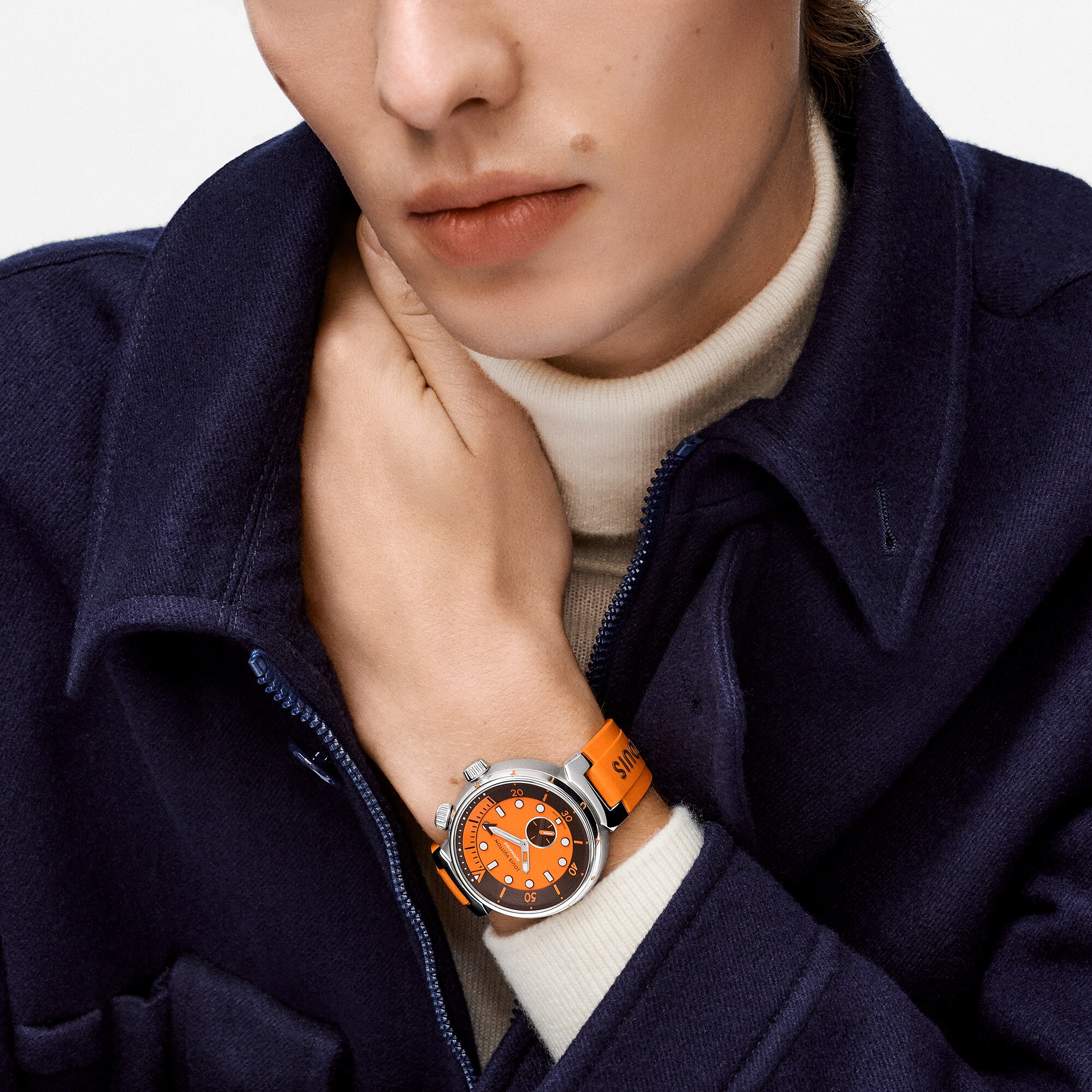 Tambour Street Diver, automatic, 44mm, steel