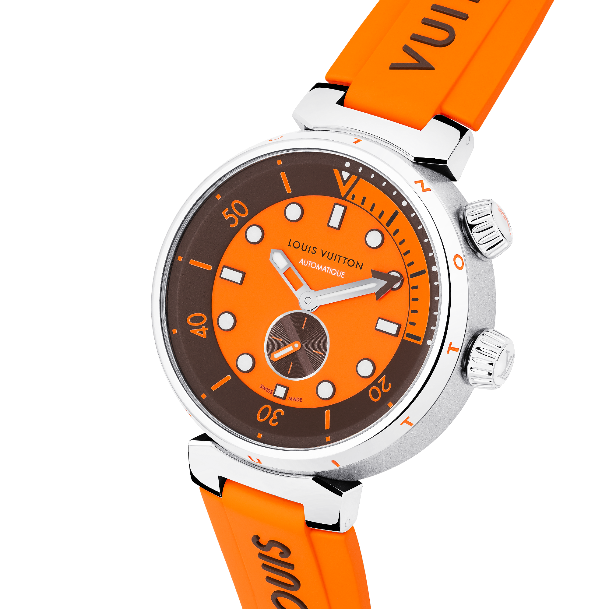 Tambour Street Diver, automatic, 44mm, steel
