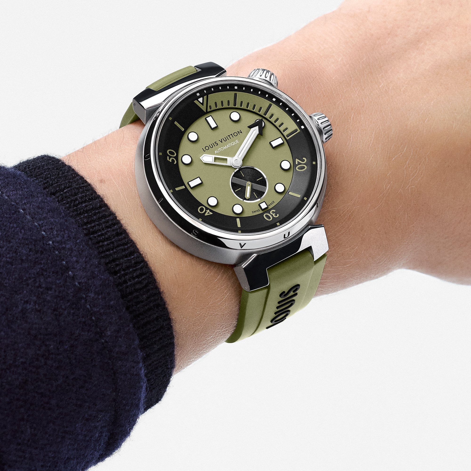 Tambour Street Diver, automatic, 44mm, steel