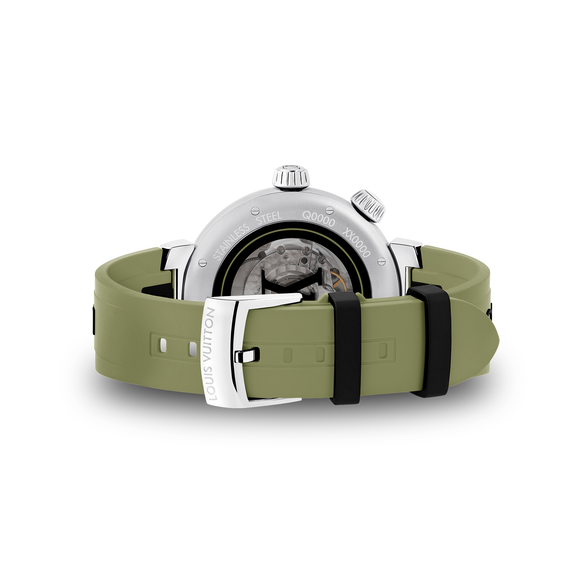  All Watches } Tambour Street Diver, automatic, 44mm, steel | Louis Vuitton ® (Product zoom)