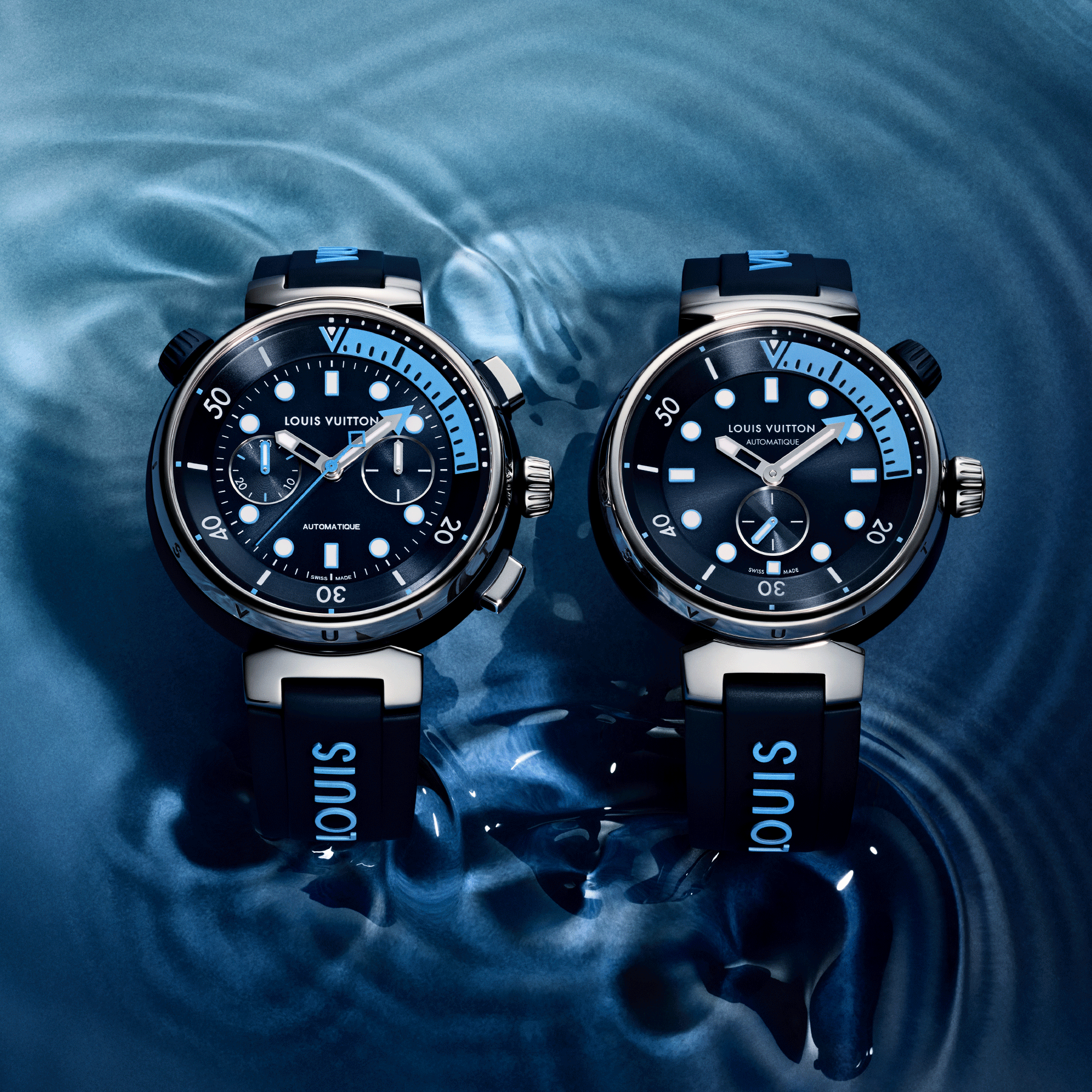 Tambour Street Diver, automatic, 44mm, steel - Watches - All