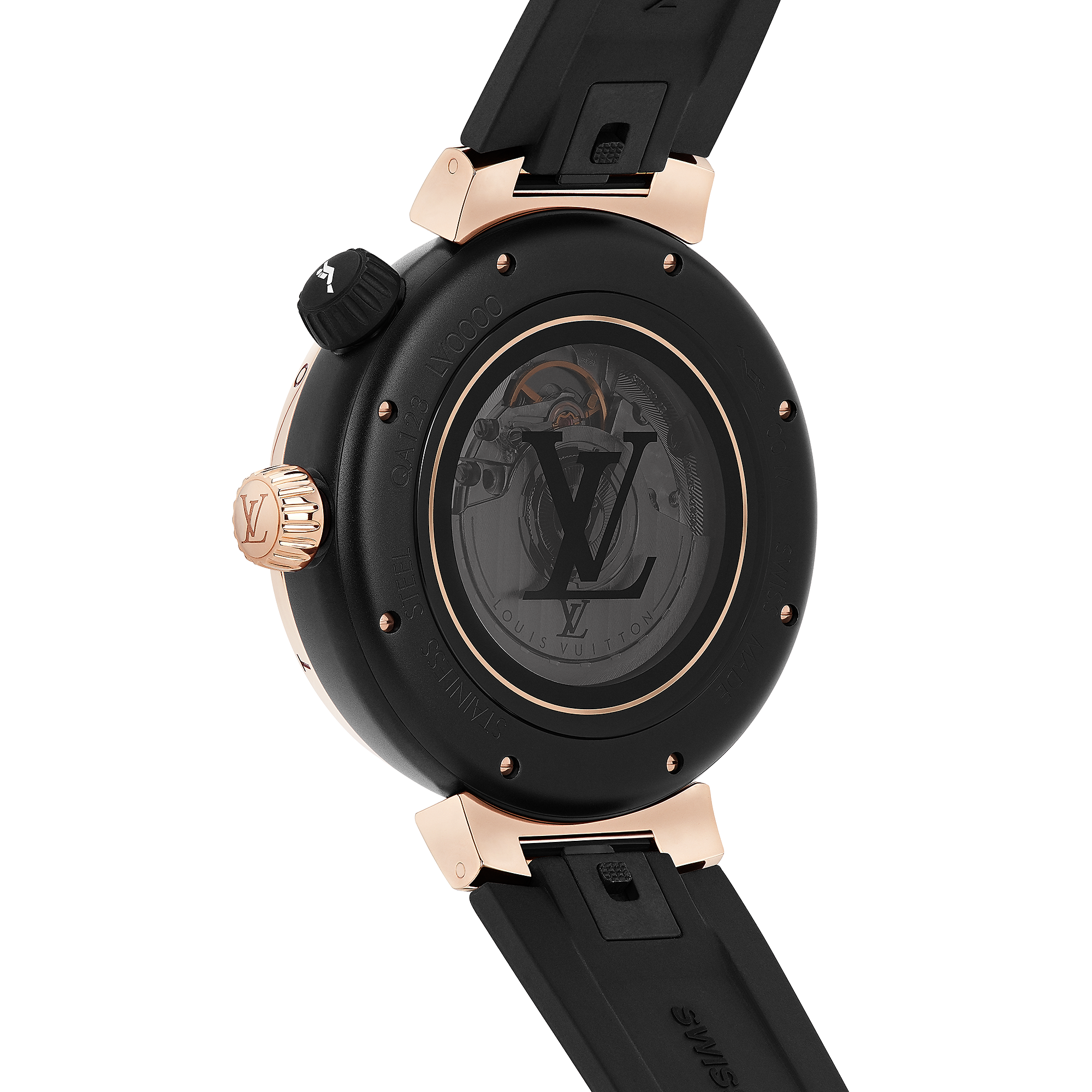 Tambour Street Diver, Automatic, 44mm, Steel and Rose Gold