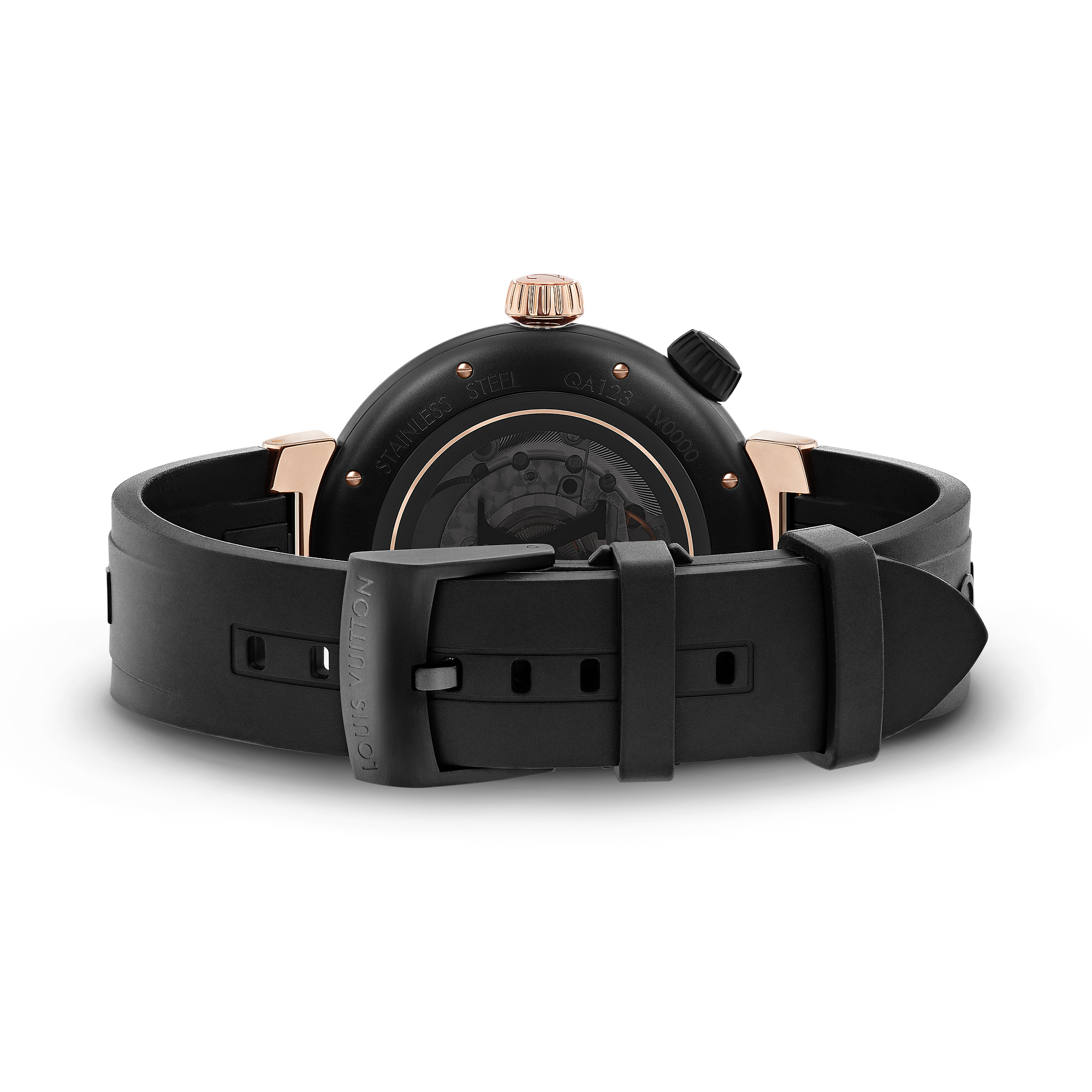 Tambour Street Diver, Automatic, 44mm, Steel and Rose Gold