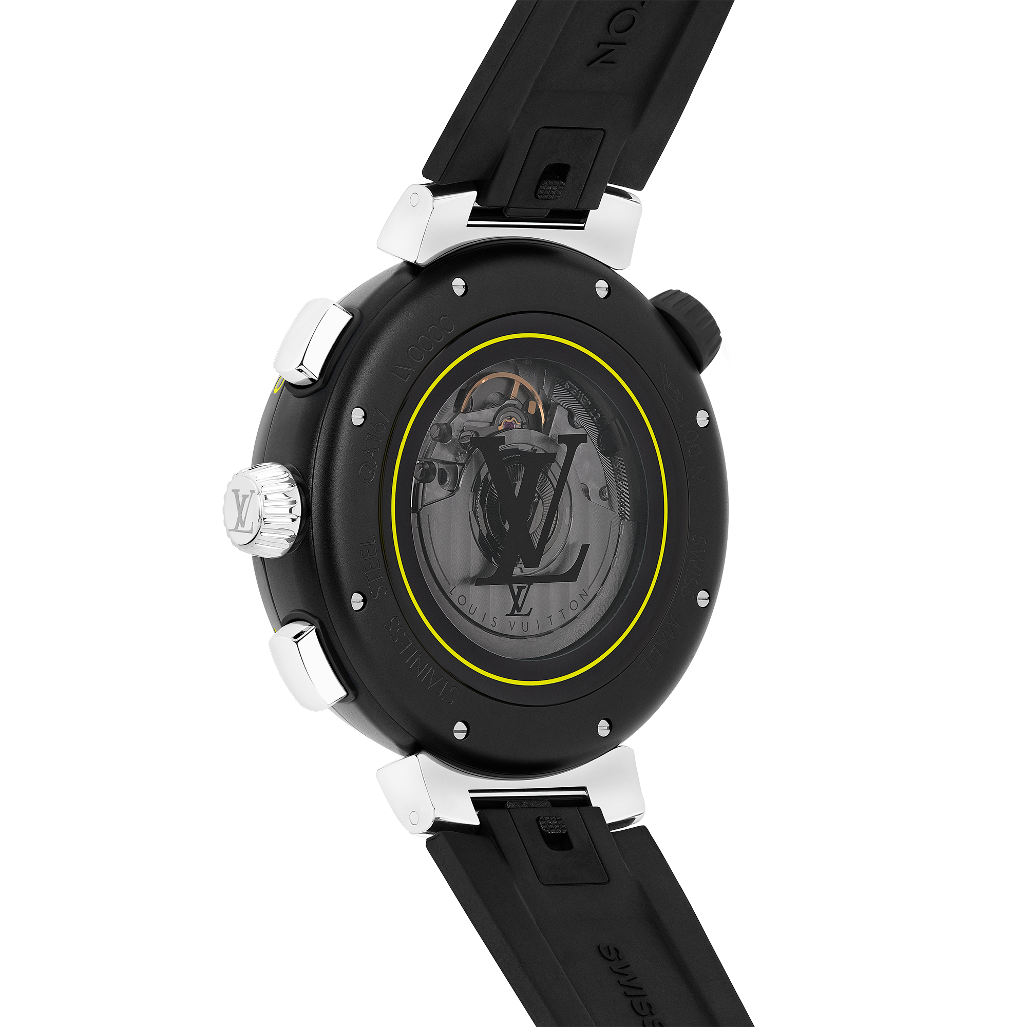  All Watches } Tambour Street Diver Chronograph, automatic, 46mm, steel | Louis Vuitton ® (Product zoom)