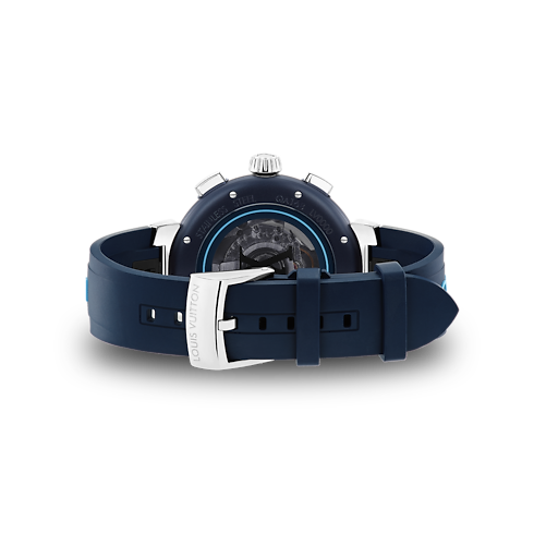 All Watches } Tambour Street Diver Chronograph, automatic, 46mm, steel | Louis Vuitton ® (Product zoom)