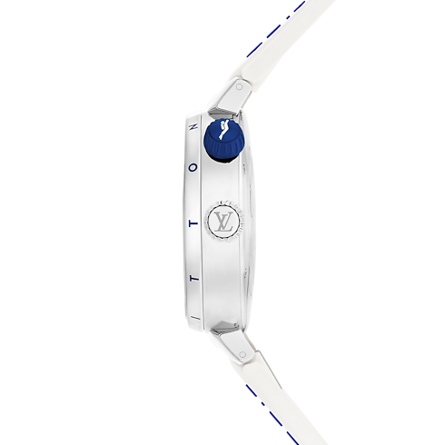 All Watches } Tambour Street Diver, quartz, 39.5mm, steel | Louis Vuitton ® (Product zoom)