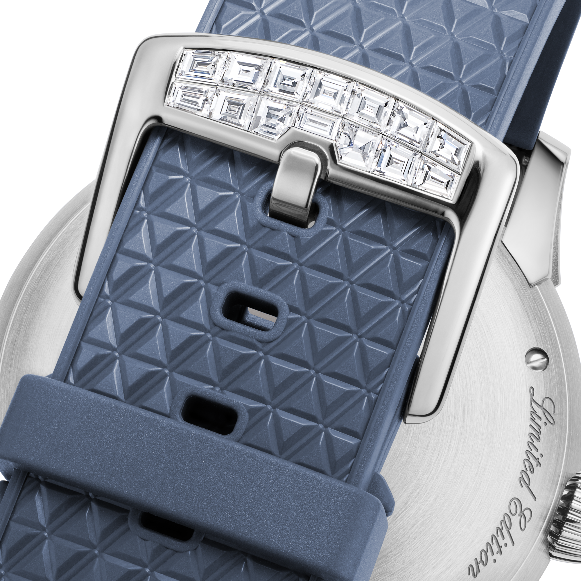  All Watches } Tambour Taiko Spin Time, Automatic, 39.5mm, White gold, Hawk