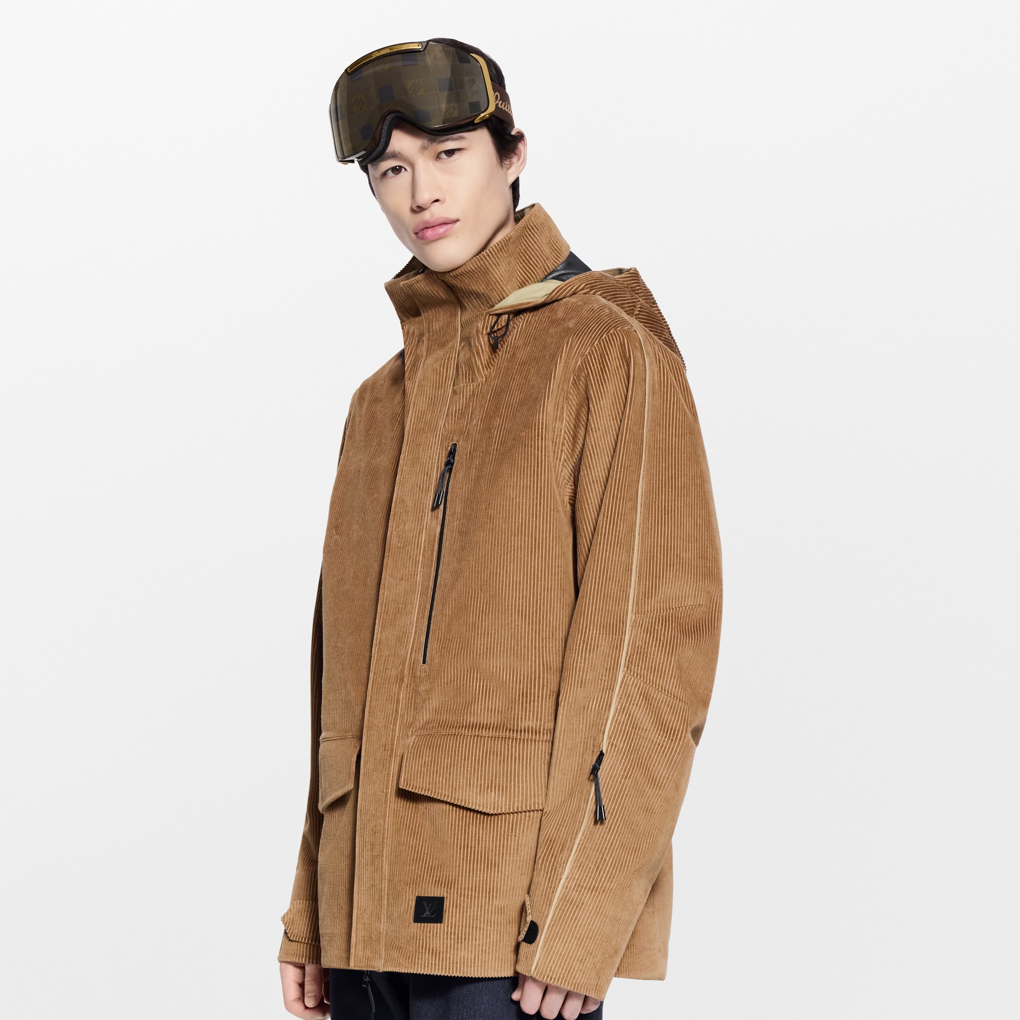  Ready-to-Wear Coats and Outerwear Technical Corduroy 3 In 1 Shell Jacket | Louis Vuitton ® (Product zoom)