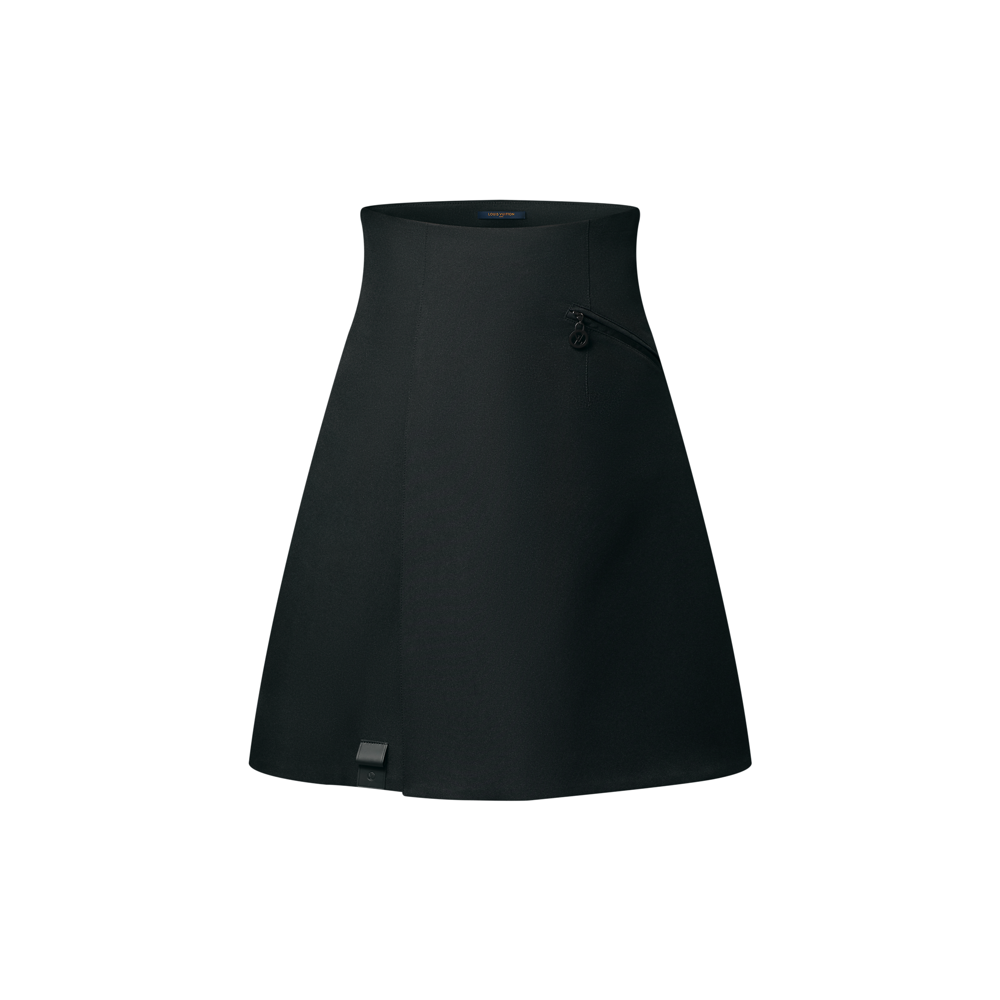 Technical Gabardine Mini Skirt