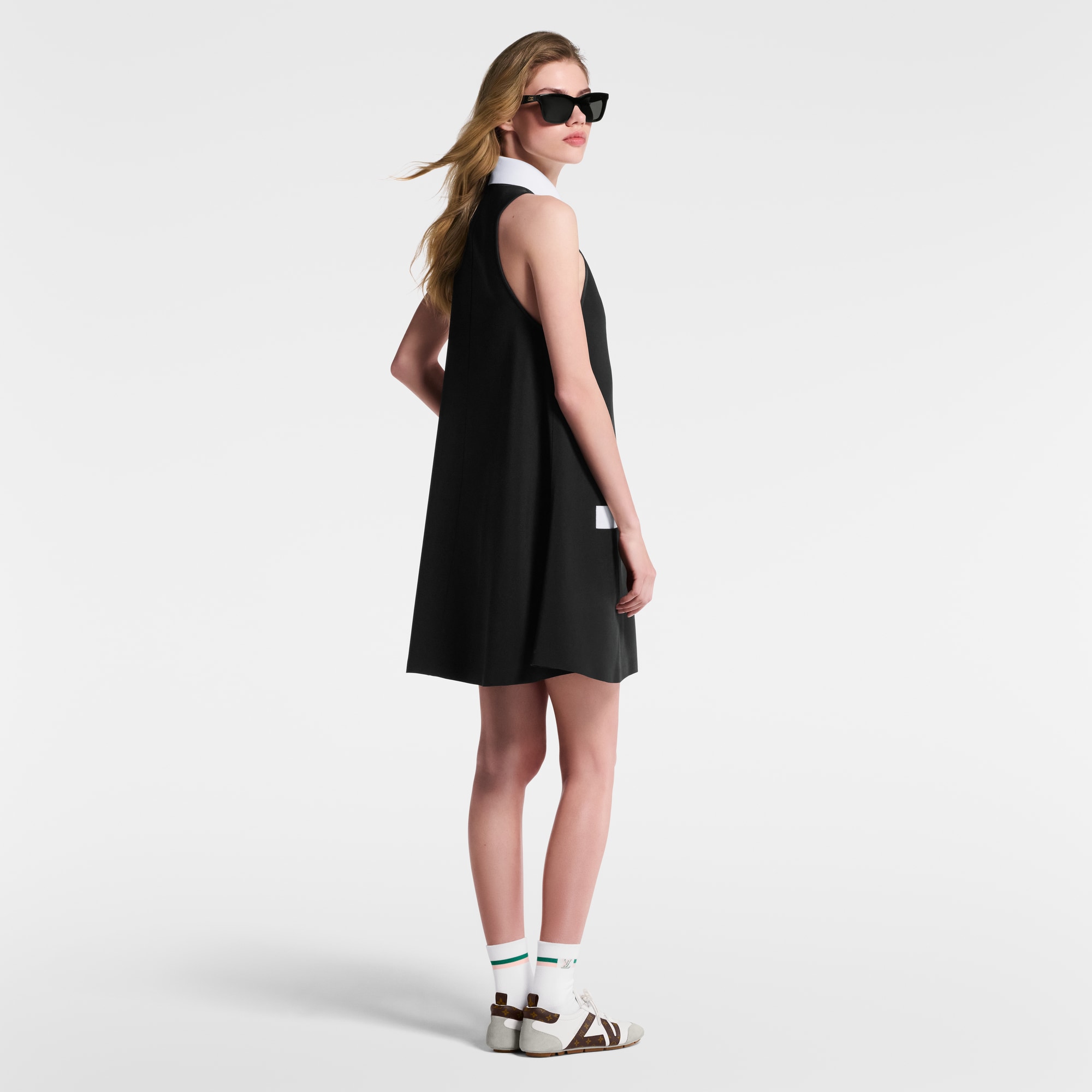  Ready-to-Wear Dresses Technical Gabardine Polo Dress | Louis Vuitton ® (Product zoom)