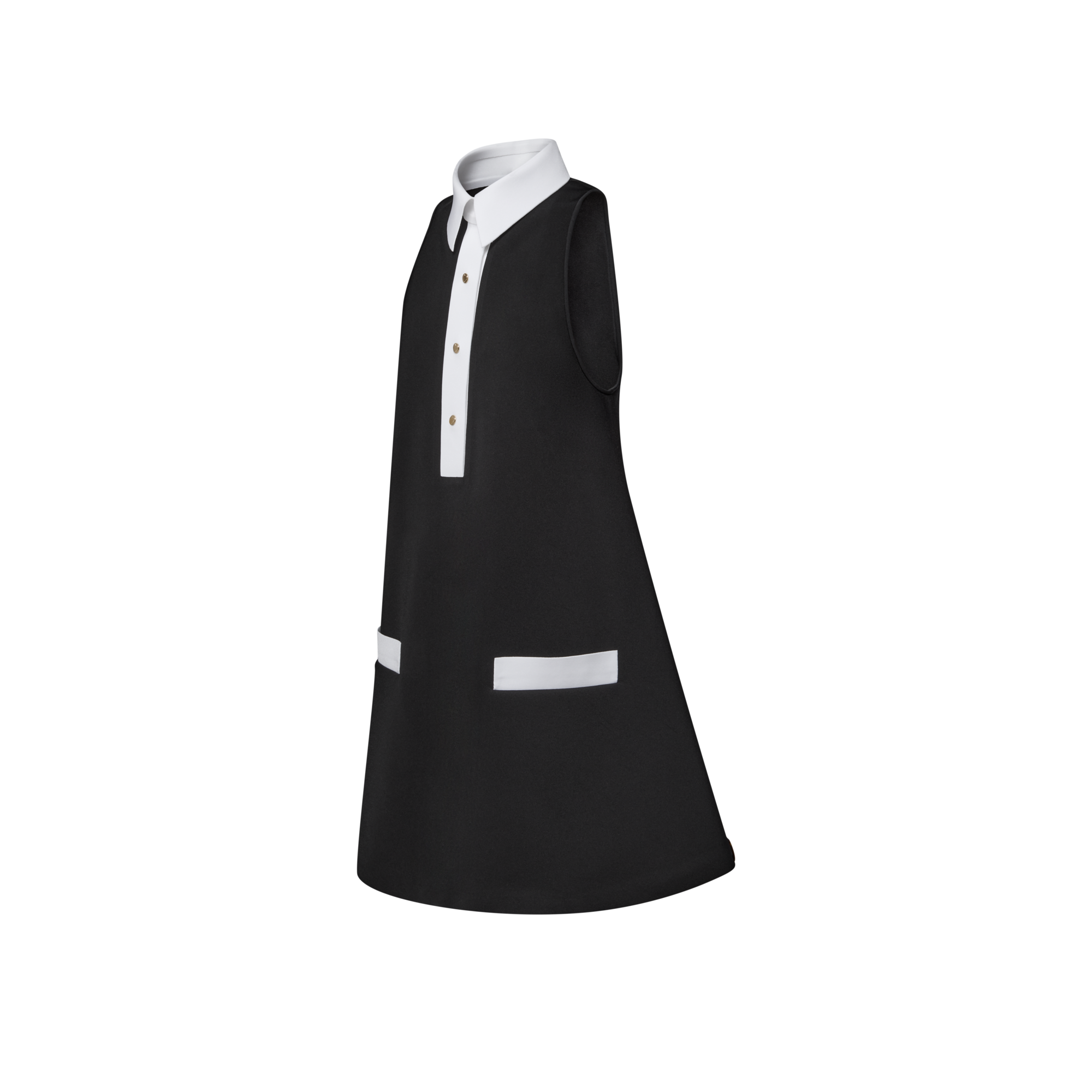  Ready-to-Wear Dresses Technical Gabardine Polo Dress | Louis Vuitton ® (Product zoom)