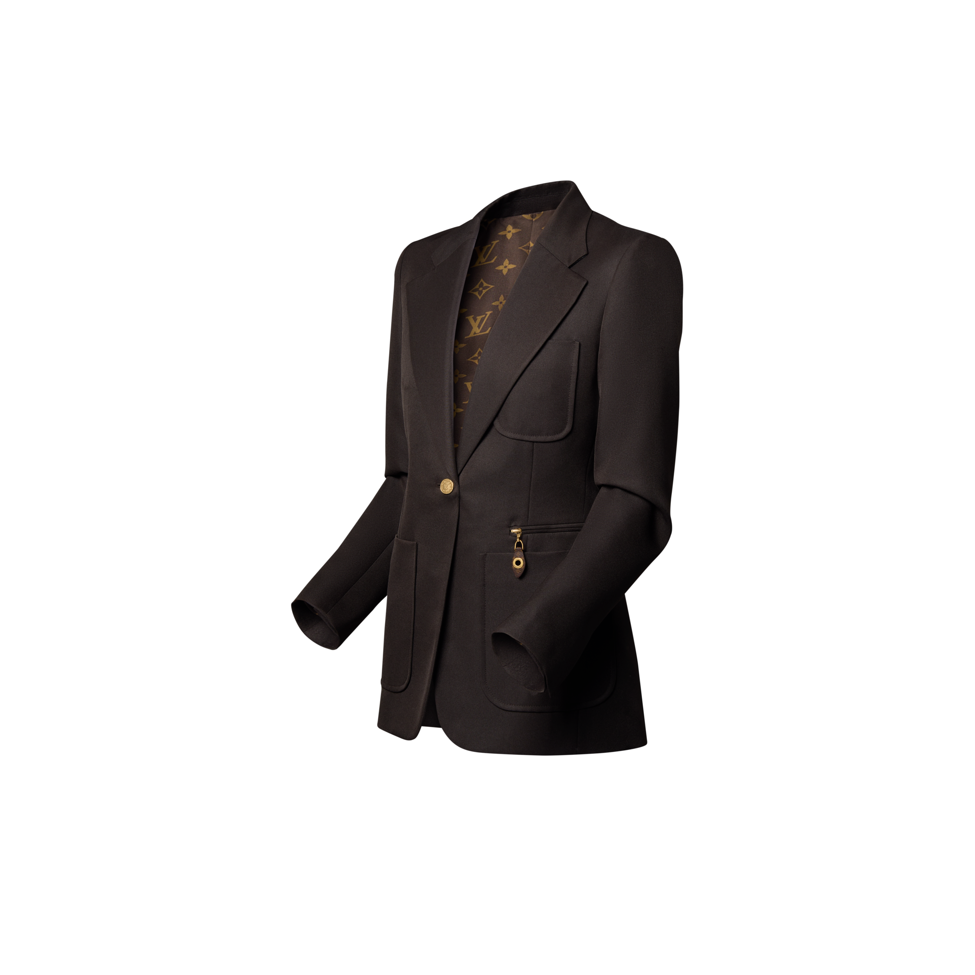  Ready-to-Wear Coats and Jackets Technical Gabardine Preppy Blazer | Louis Vuitton ® (Product zoom)