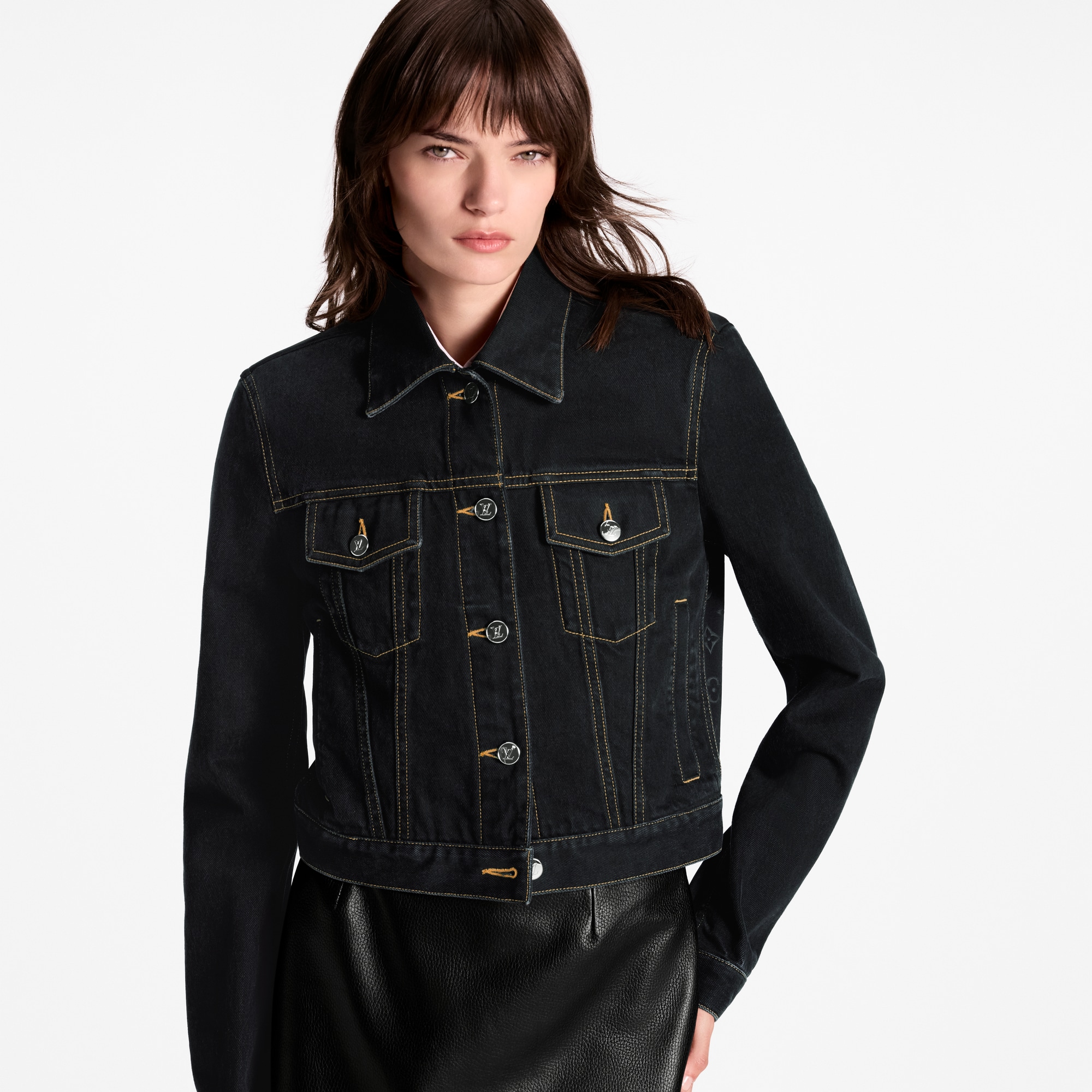  Ready-to-Wear Coats and Jackets Technical Insert Denim Jacket | Louis Vuitton ® (Product zoom)
