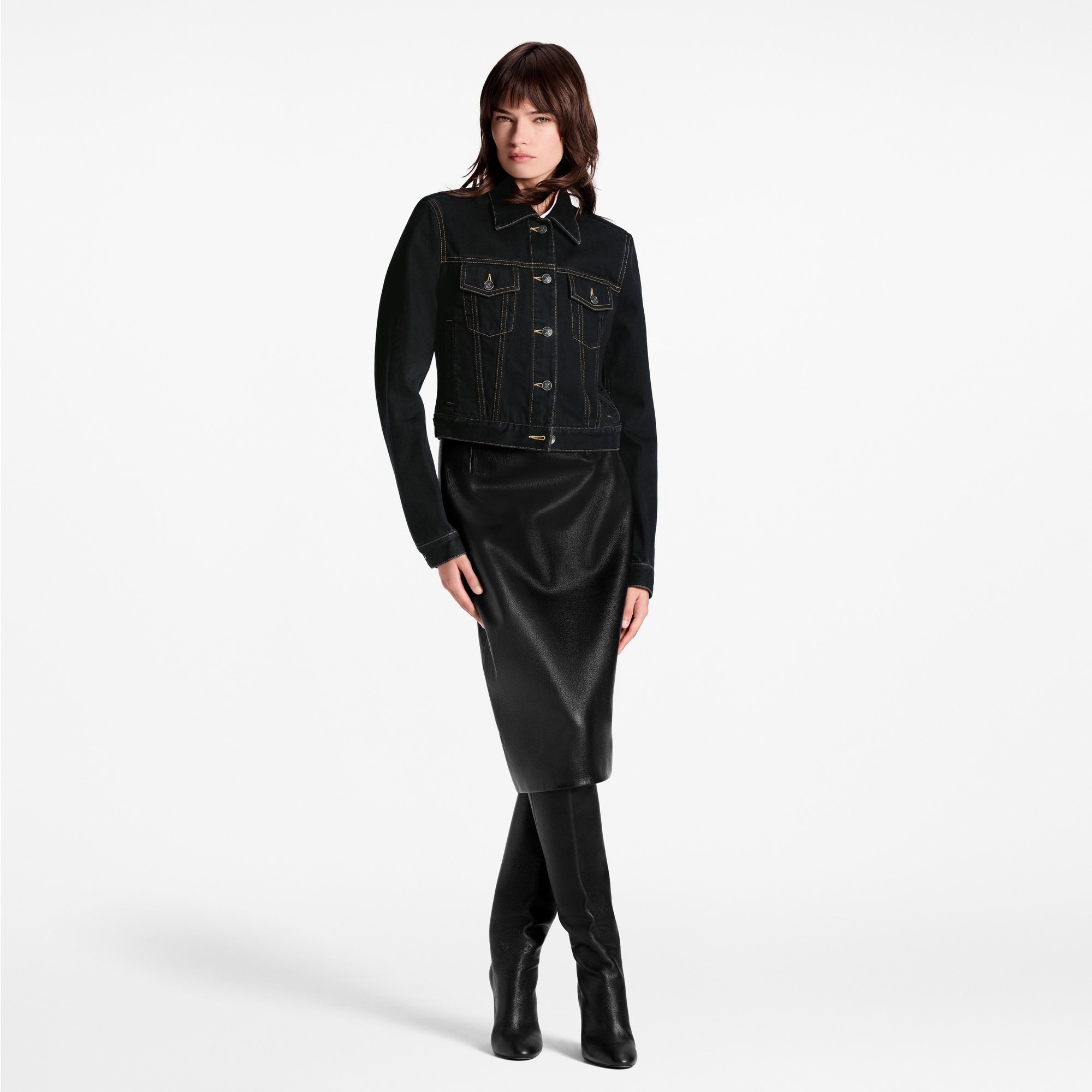  Ready-to-Wear Coats and Jackets Technical Insert Denim Jacket | Louis Vuitton ® (Product zoom)