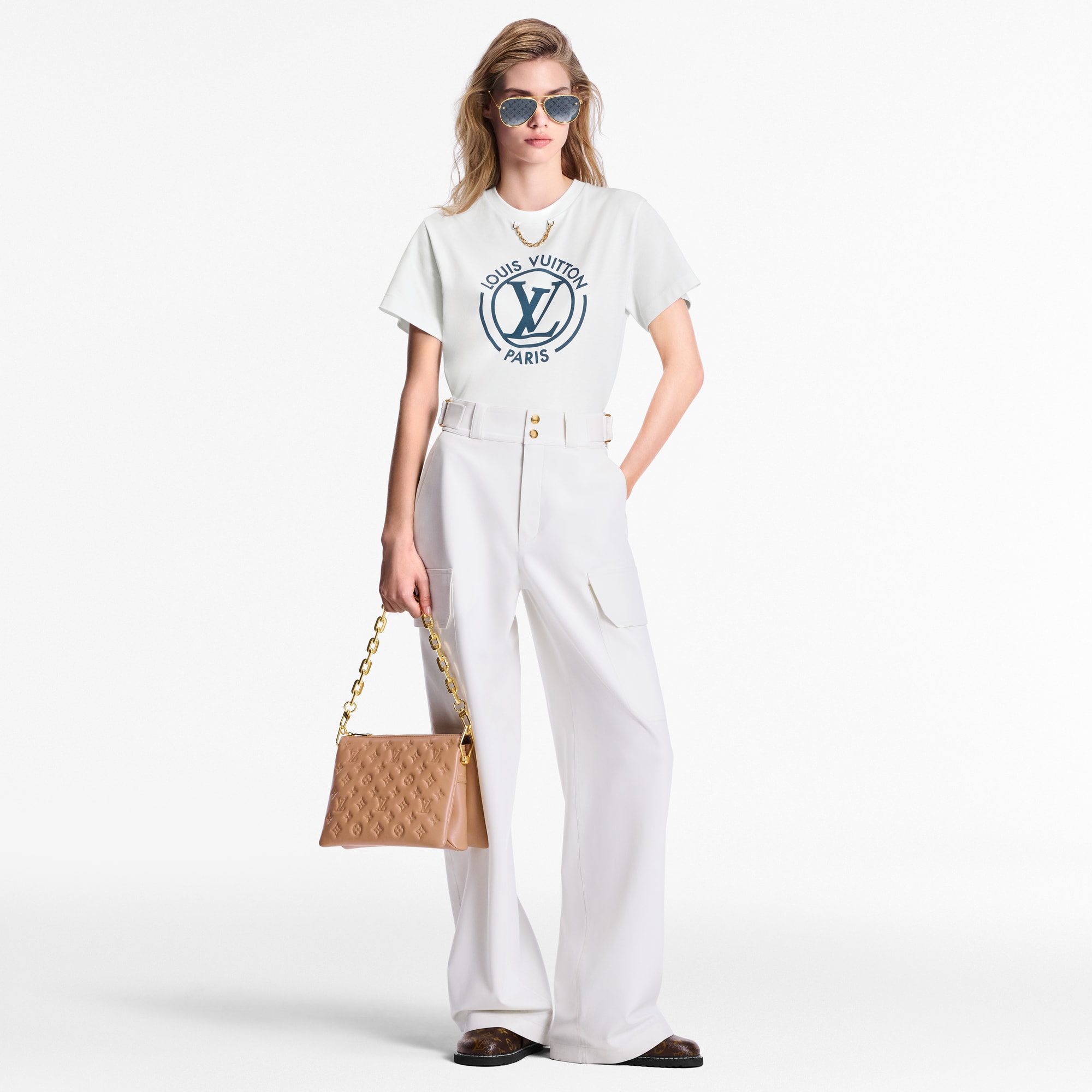  Ready-to-Wear Pants Technical Jersey Cargo Pants | Louis Vuitton ® (Product zoom)