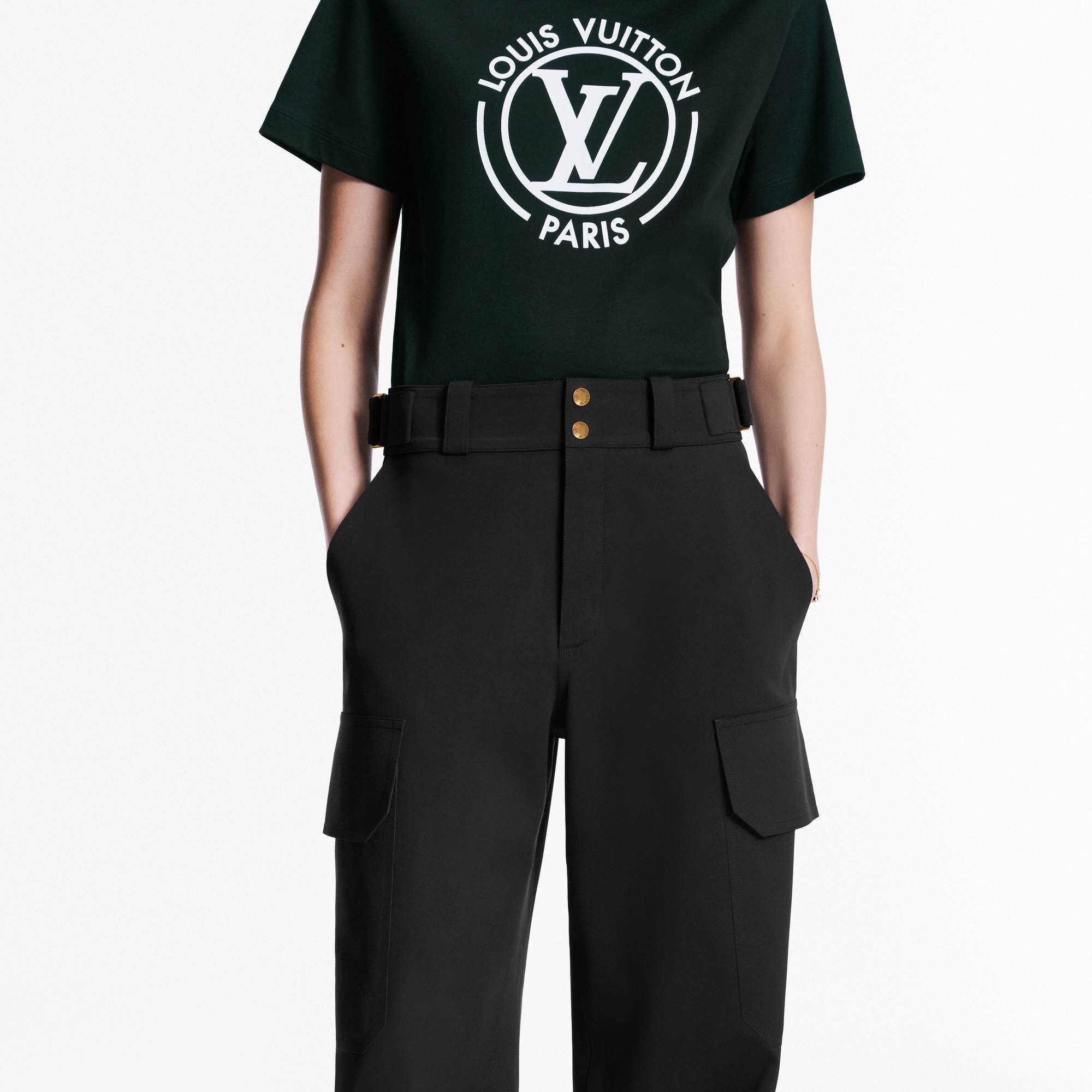  Ready-to-Wear Pants Technical Jersey Cargo Pants | Louis Vuitton ® (Product zoom)