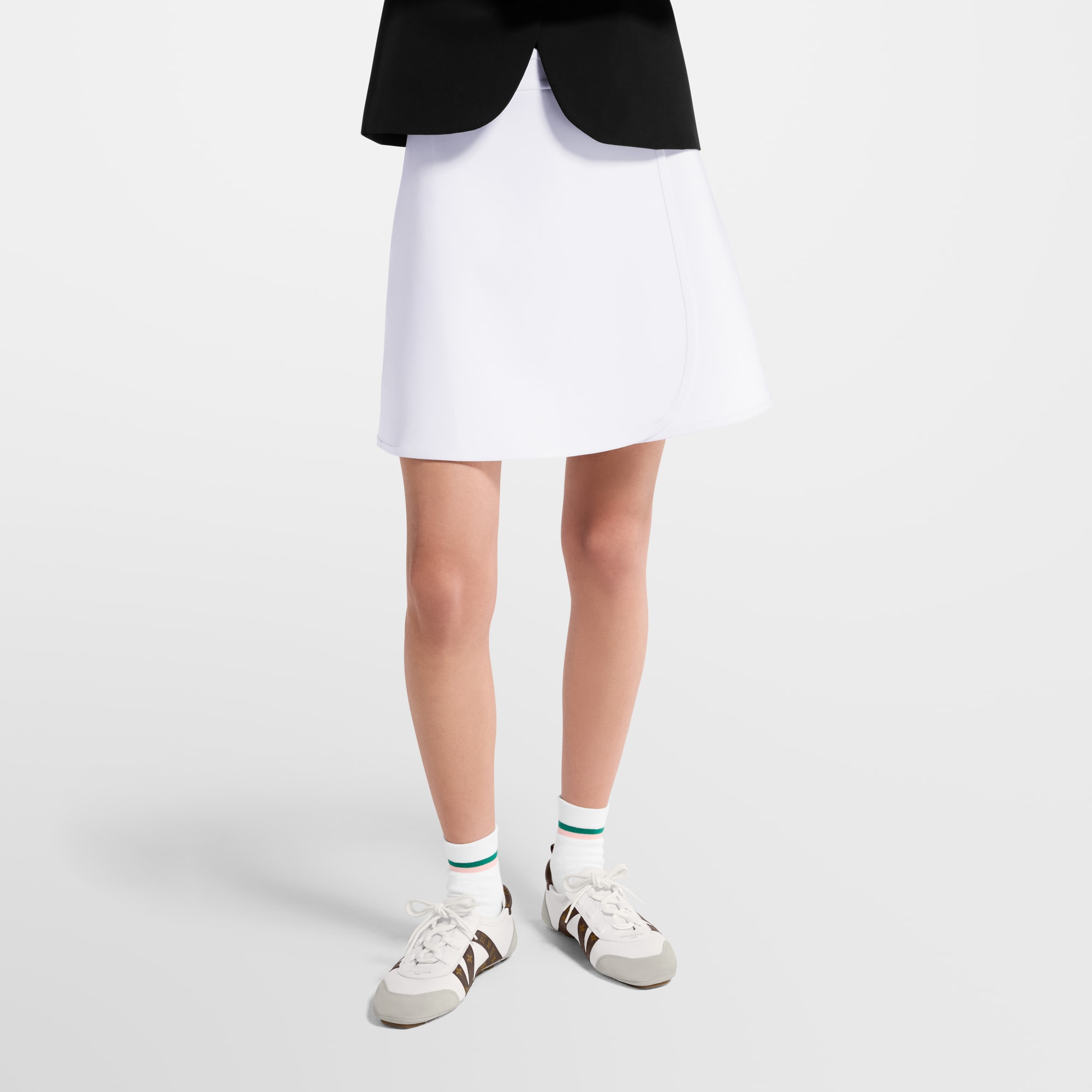  Ready-to-Wear Skirts and Shorts Technical Jersey Mini Wrap Skirt | Louis Vuitton ® (Product zoom)