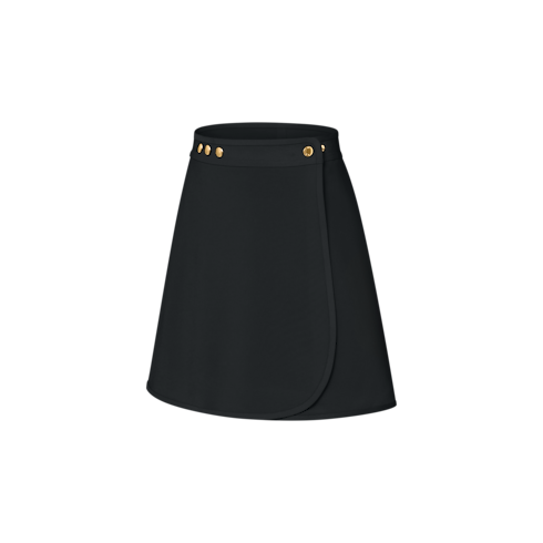 Ready-to-Wear Skirts and Shorts Technical Jersey Mini Wrap Skirt | Louis Vuitton ® (Product zoom)