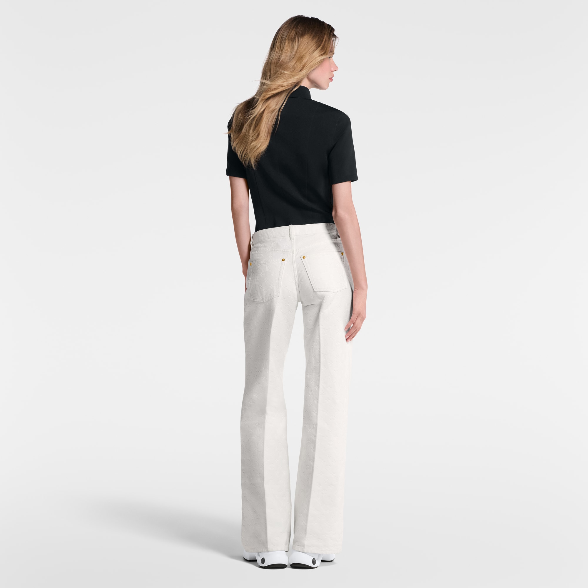  Ready-to-Wear Tops Technical Jersey Polo Top | Louis Vuitton ® (Product zoom)