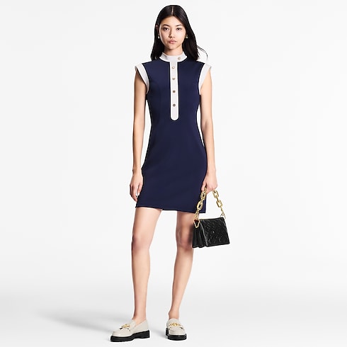 Ready-to-Wear Dresses Technical Jersey Sailor Dress | Louis Vuitton ® (Product zoom)