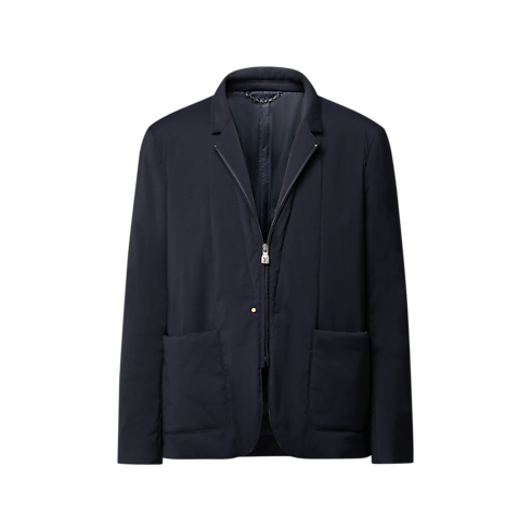 New In Men } Technical Padded Blazer | Louis Vuitton ® (Product zoom)