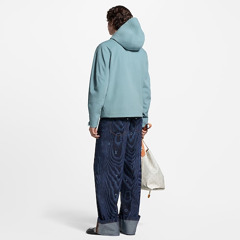 Ready-to-Wear Coats and Outerwear Technical Velvet Rain Jacket | Louis Vuitton ® (Product zoom)