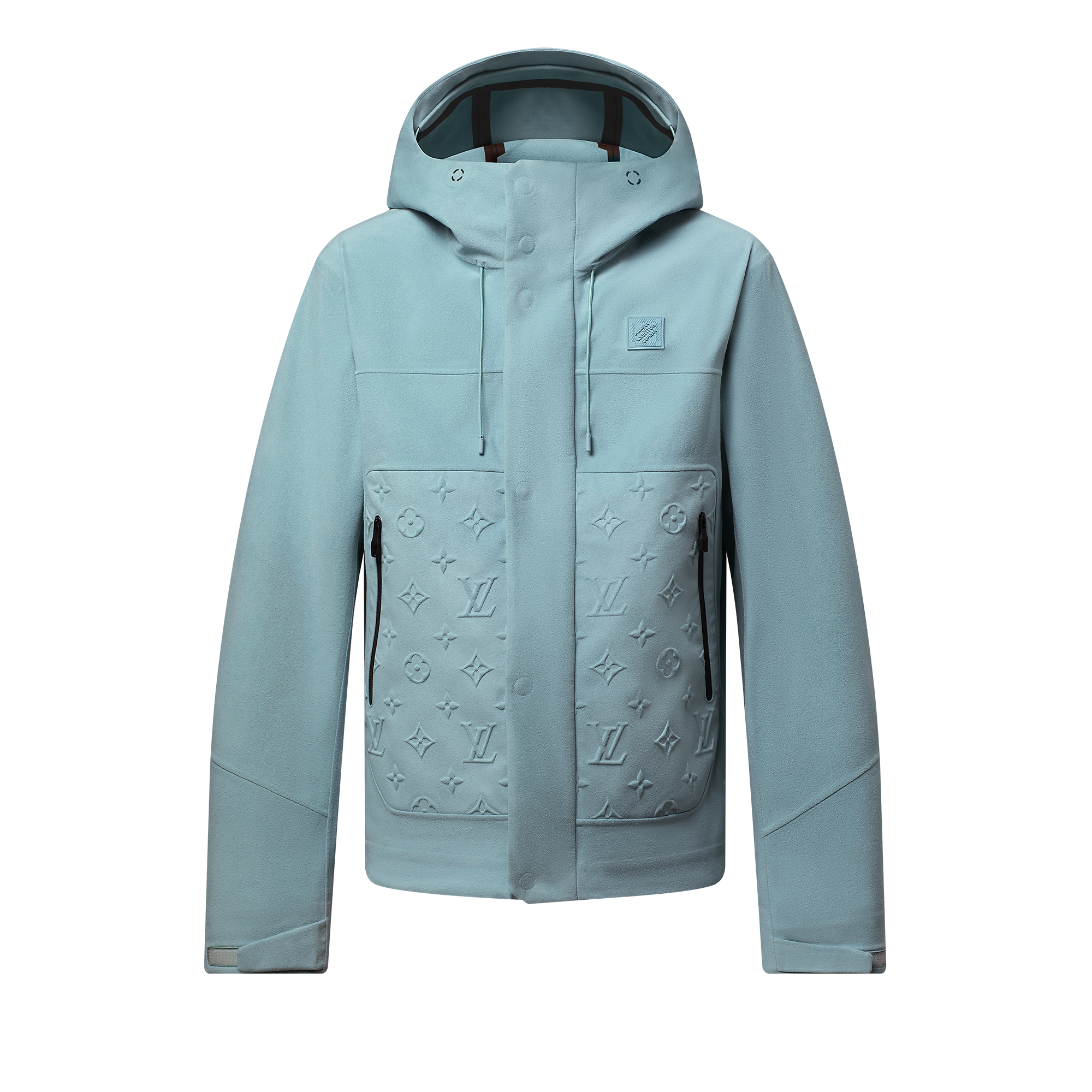 Technical Velvet Rain Jacket