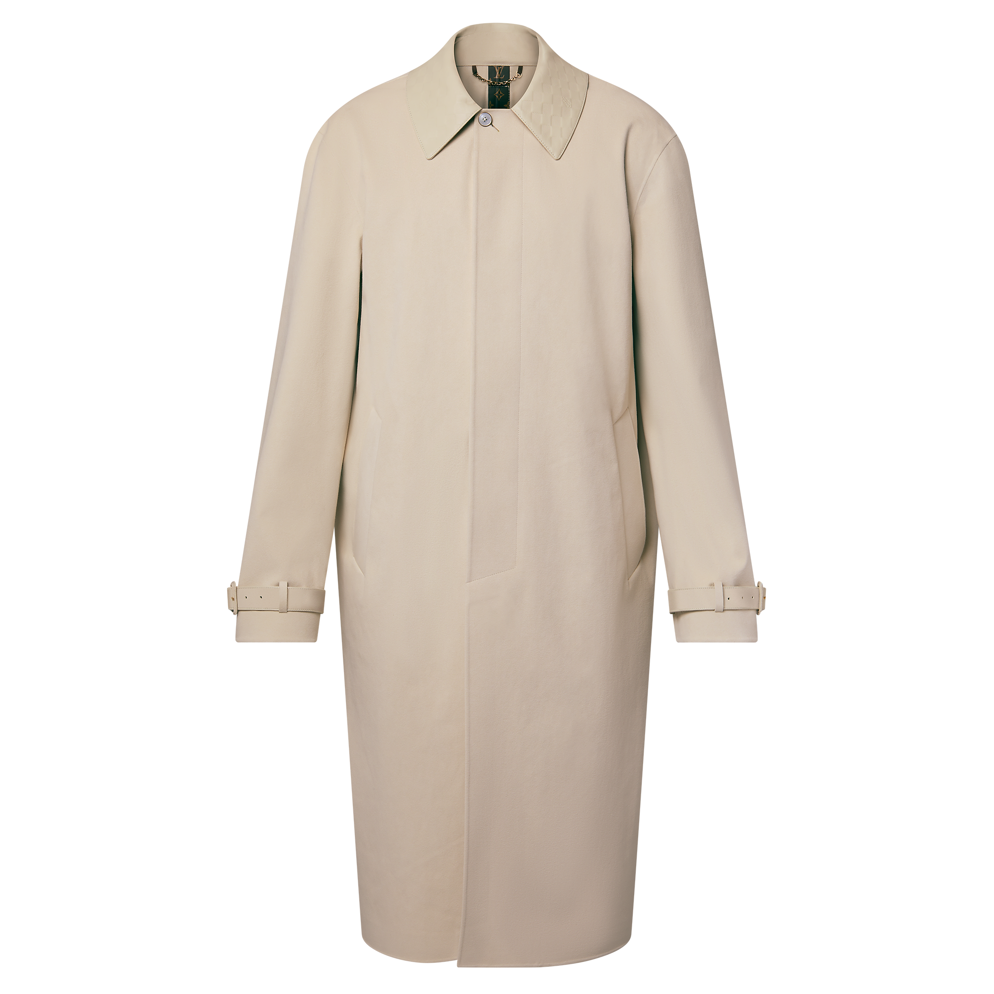 Technical Velvet Raincoat