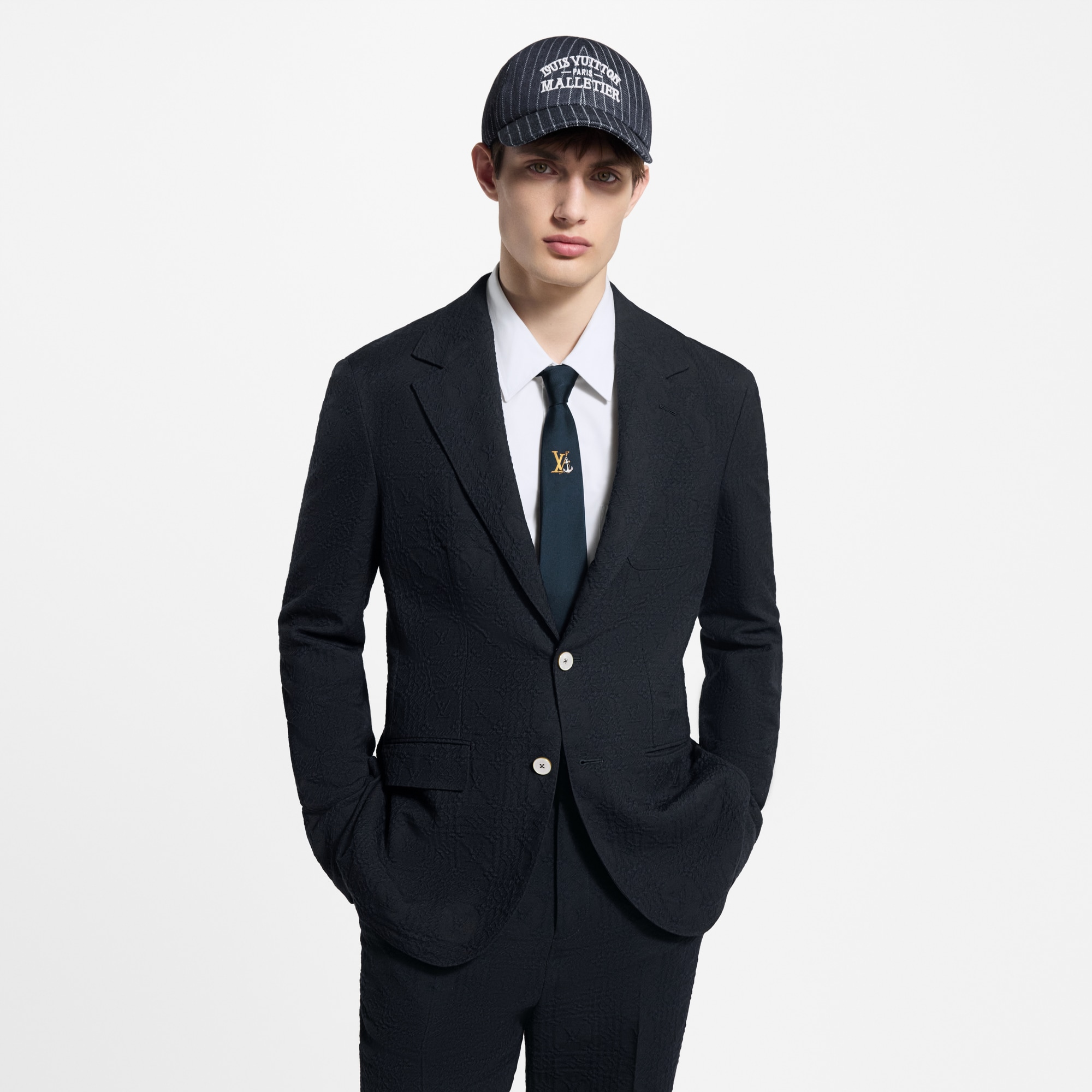  Ready-to-Wear Blazers and Jackets Textured Jacket | Louis Vuitton ® (Product zoom)