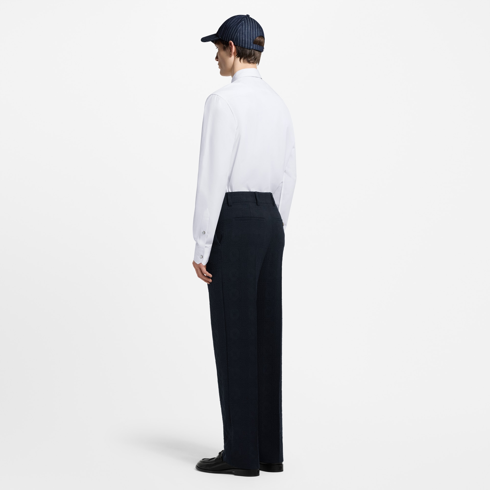  Ready-to-Wear Pants Textured Tailored Pants | Louis Vuitton ® (Product zoom)