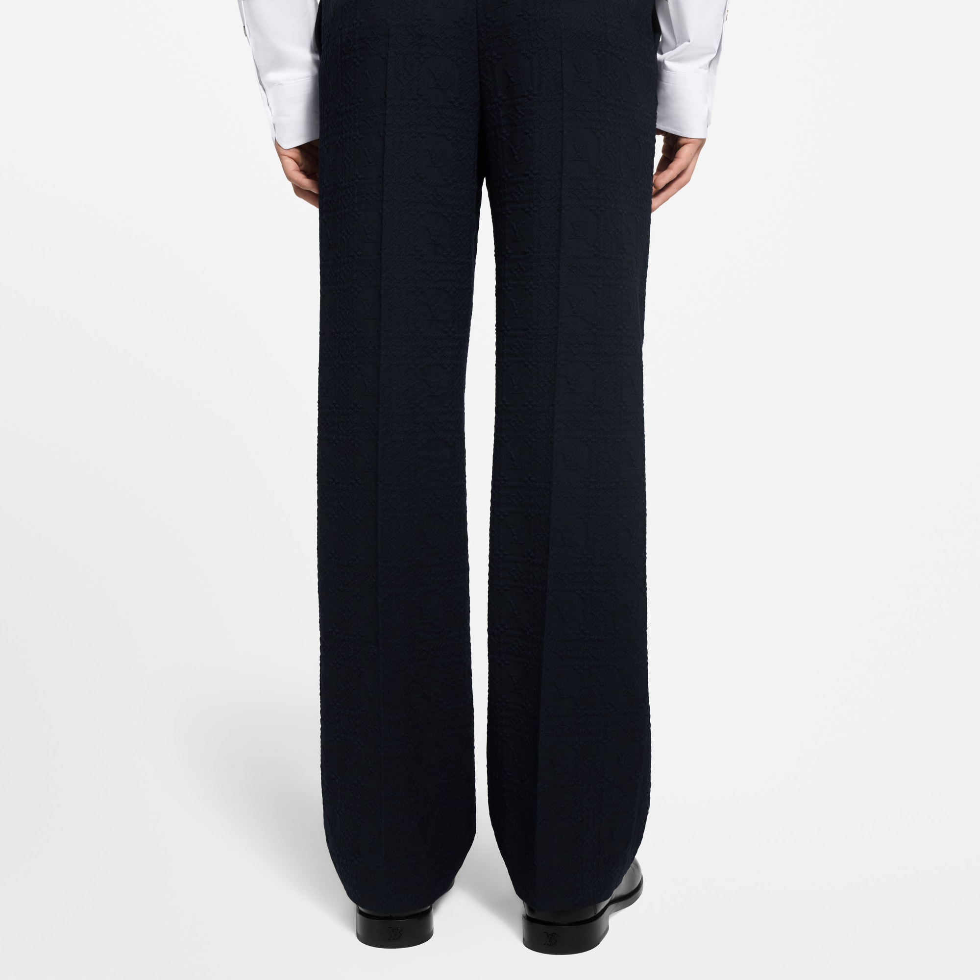  Ready-to-Wear Pants Textured Tailored Pants | Louis Vuitton ® (Product zoom)