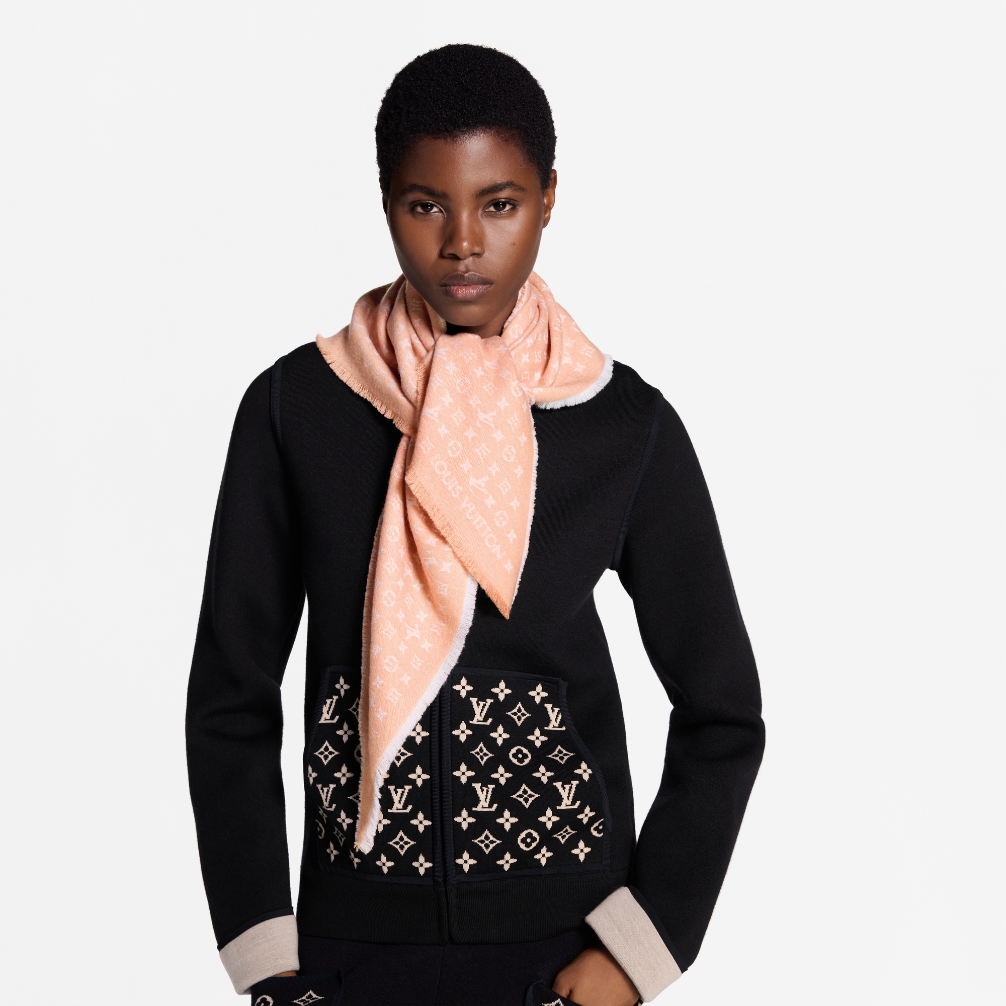 S00 Accessories Shawls and Stoles The Favorite Triangle | Louis Vuitton ® (Product zoom)
