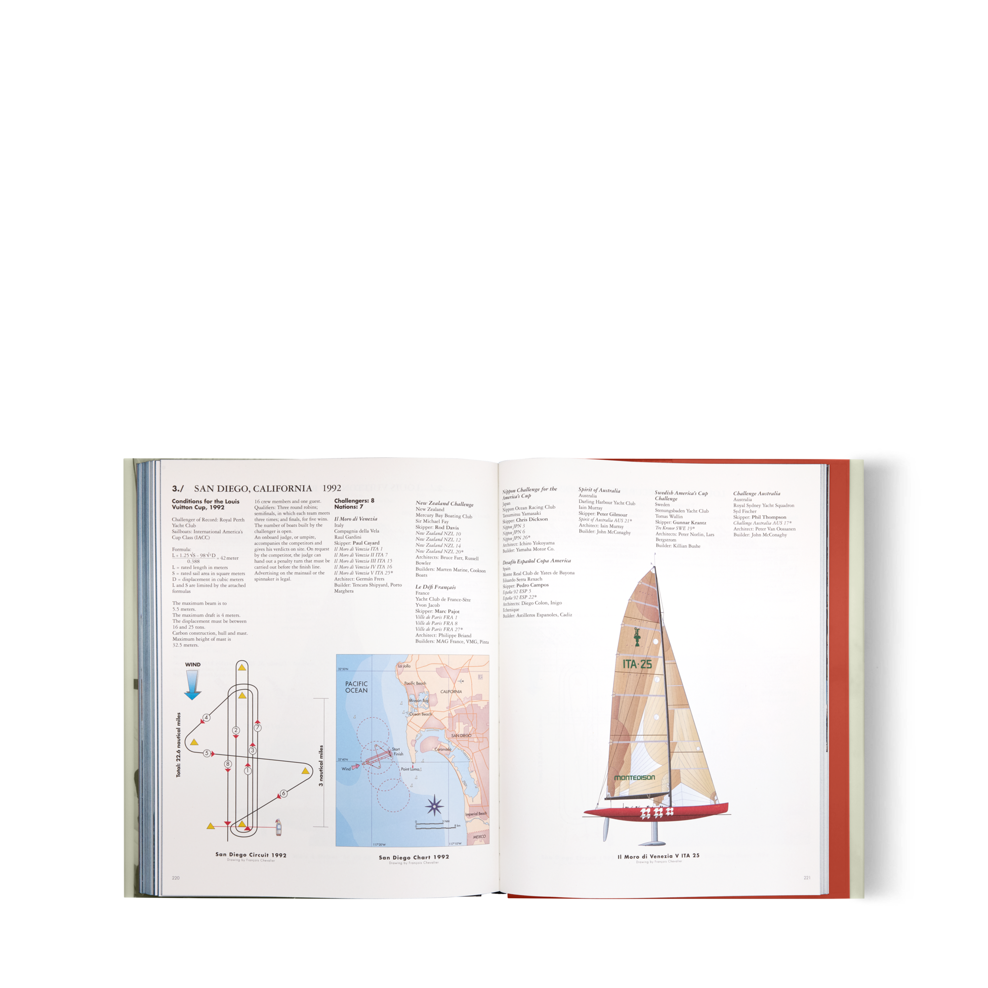  Library Hard Cover Books The History of the Louis Vuitton Cup - English Version - | Louis Vuitton ® (Product zoom)