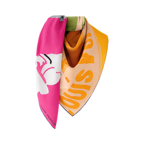 S00 Accessories Shawls and Stoles Through The Window Shawl | Louis Vuitton ® (Product zoom)