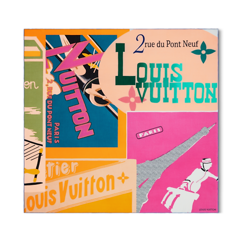 S00 Accessories Shawls and Stoles Through The Window Shawl | Louis Vuitton ® (Product zoom)