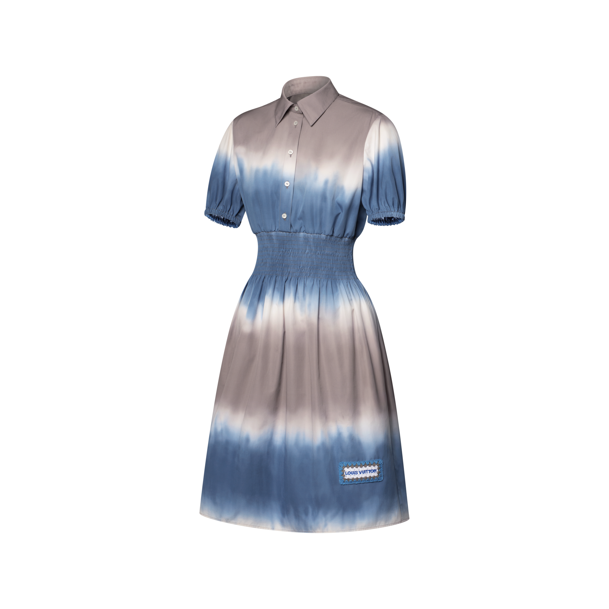 Tie Dye Shirt Dress - Women - Ready-to-Wear | LOUIS VUITTON