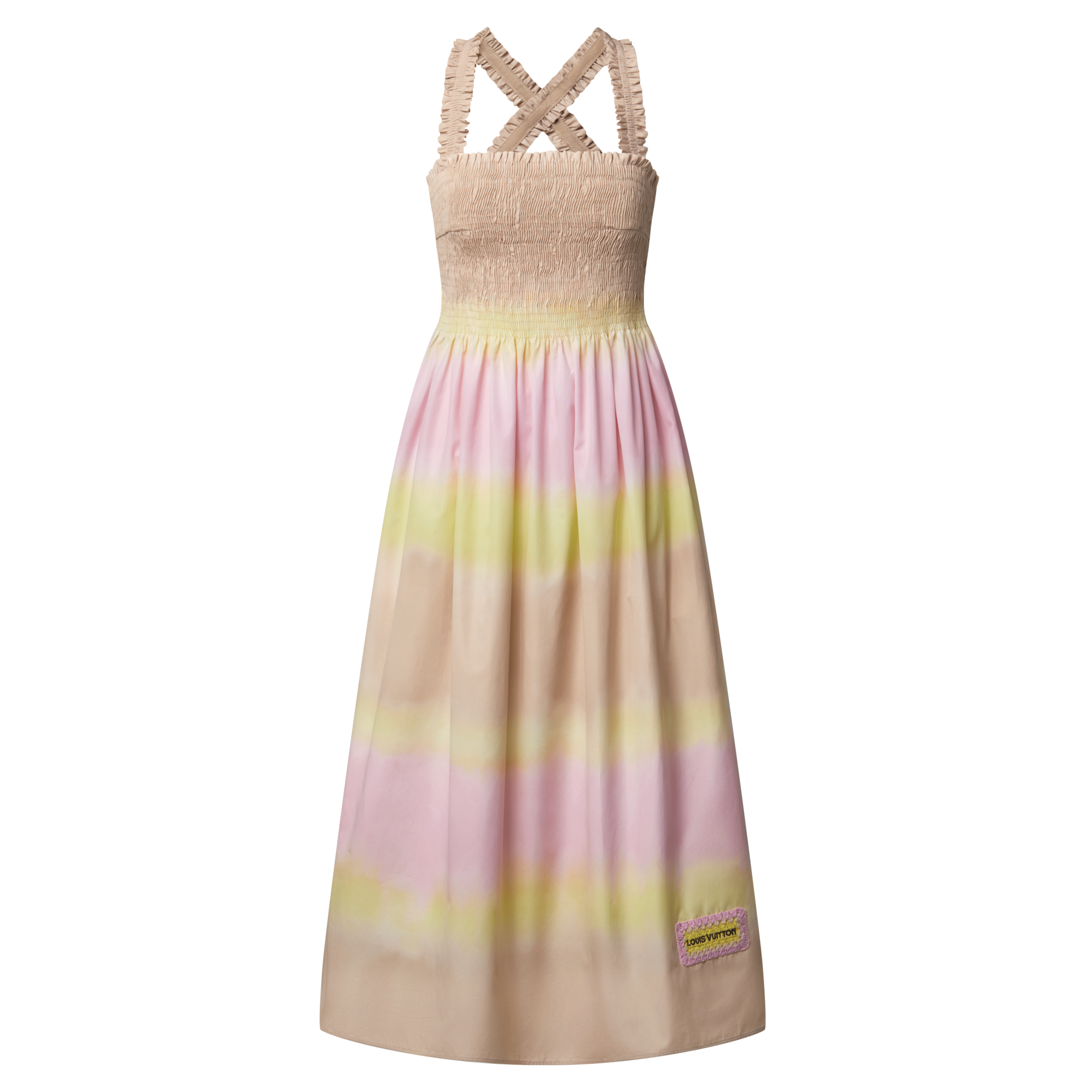 Tie Dye Smocked Dress