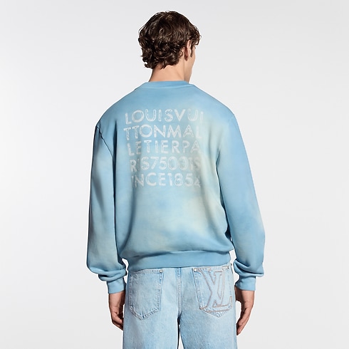 Ready-to-Wear All Ready-to-Wear Tie-Dye Sweatshirt | Louis Vuitton ® (Product zoom)